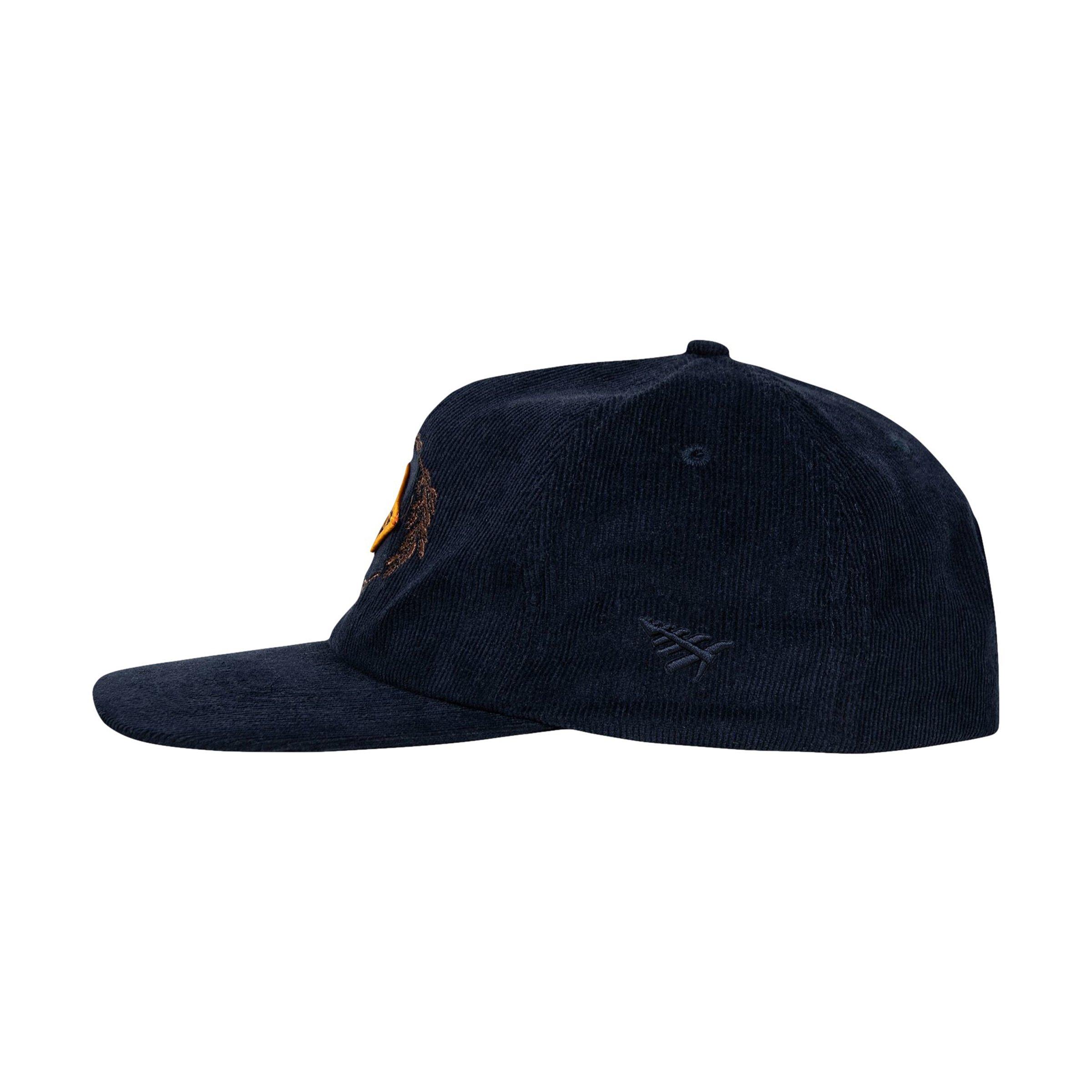 Paper Planes Corduroy Crew Snapback Navy Hat