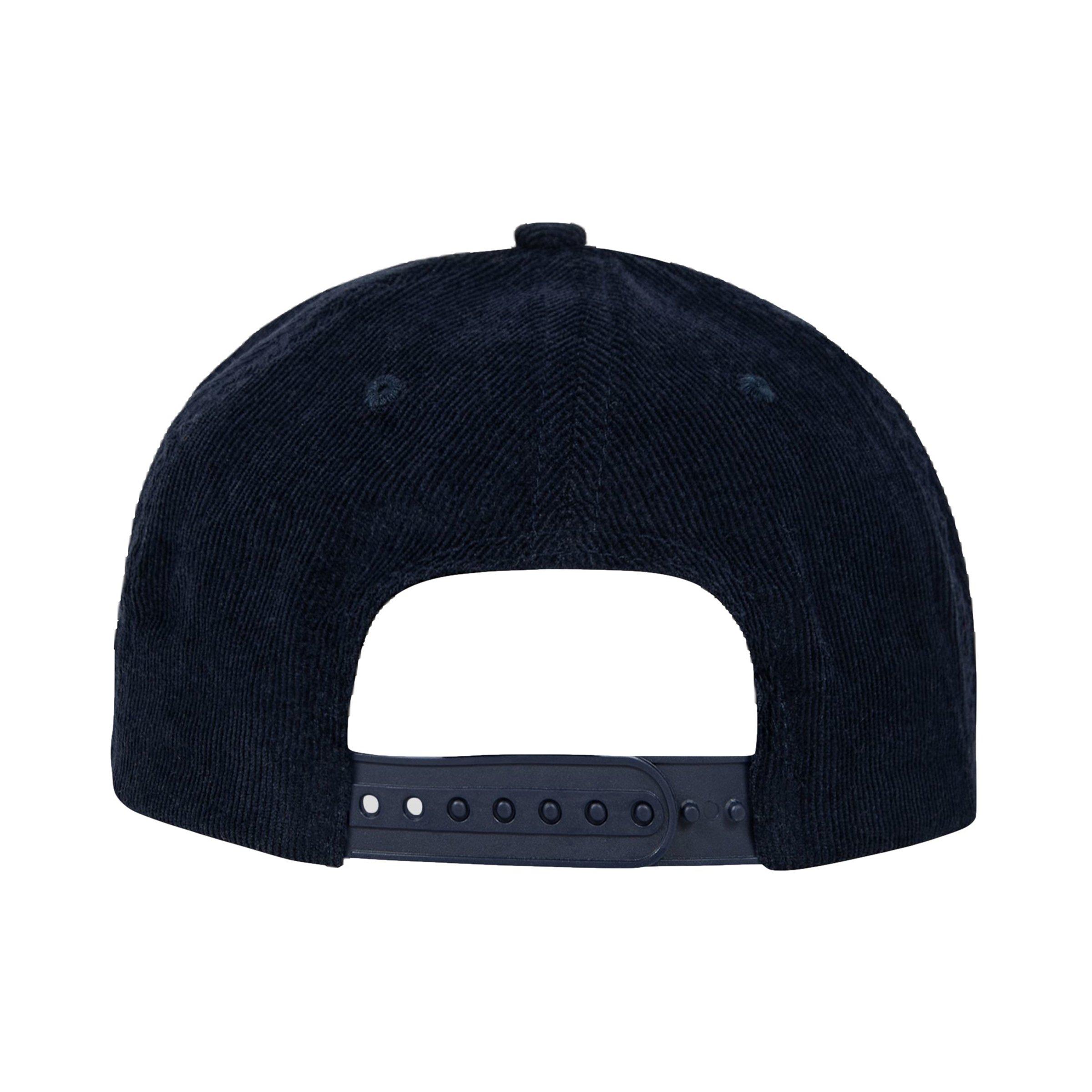 Paper Planes Corduroy Crew Snapback Navy Hat