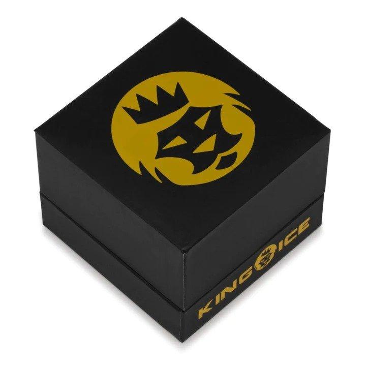 King Ice Pink Princess-Cut Stud Earrings - PINK Thumbnail View 3