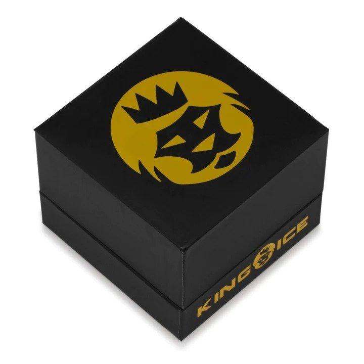 King Ice Brilliant-Cut 3D Button Stud Earrings - SILVER Thumbnail View 3