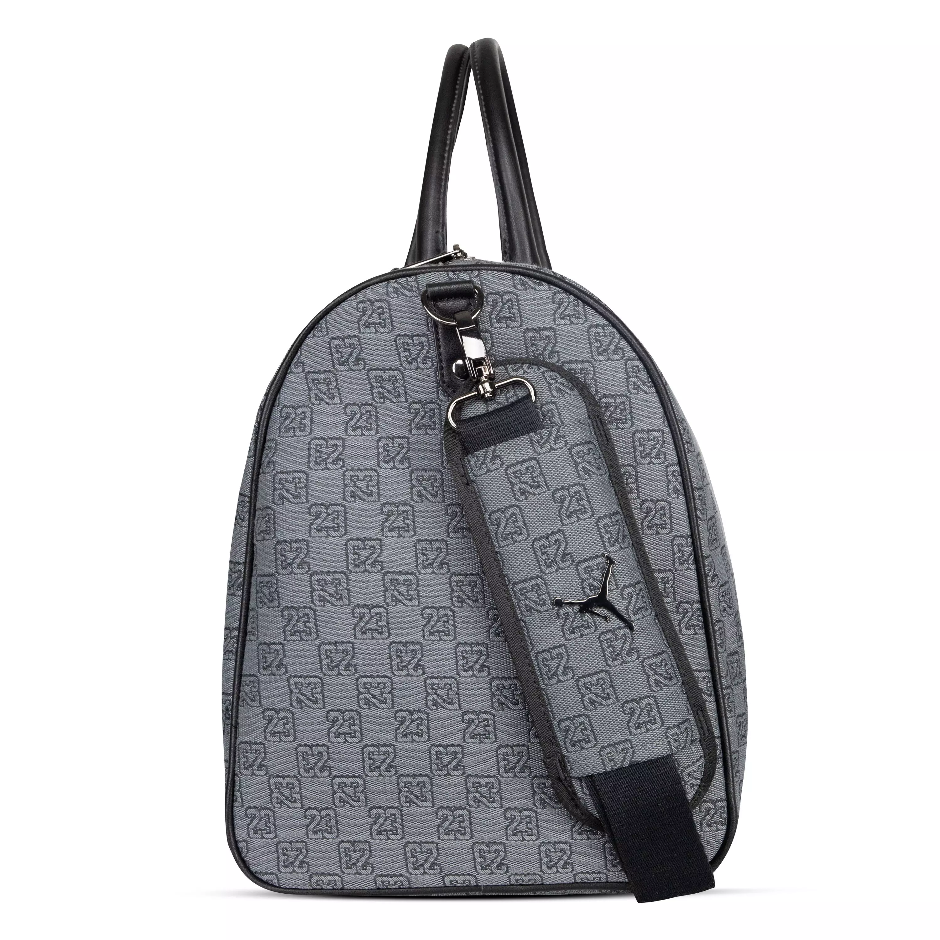 Jordan Monogram Duffle Bag Medium - Black/Grey - BLACK