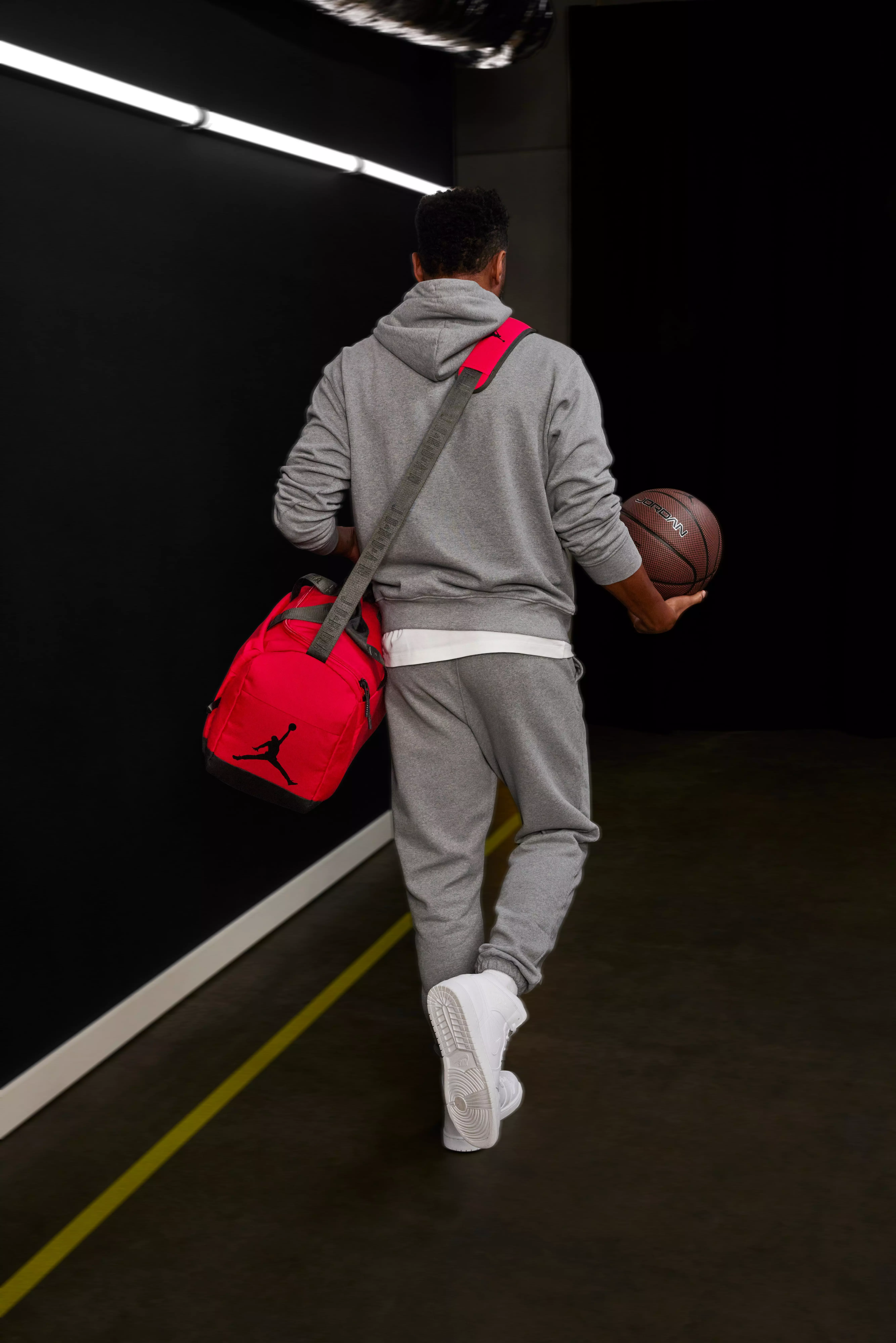 Jordan Velocity Duffle Bag Small - Red/Black - RED