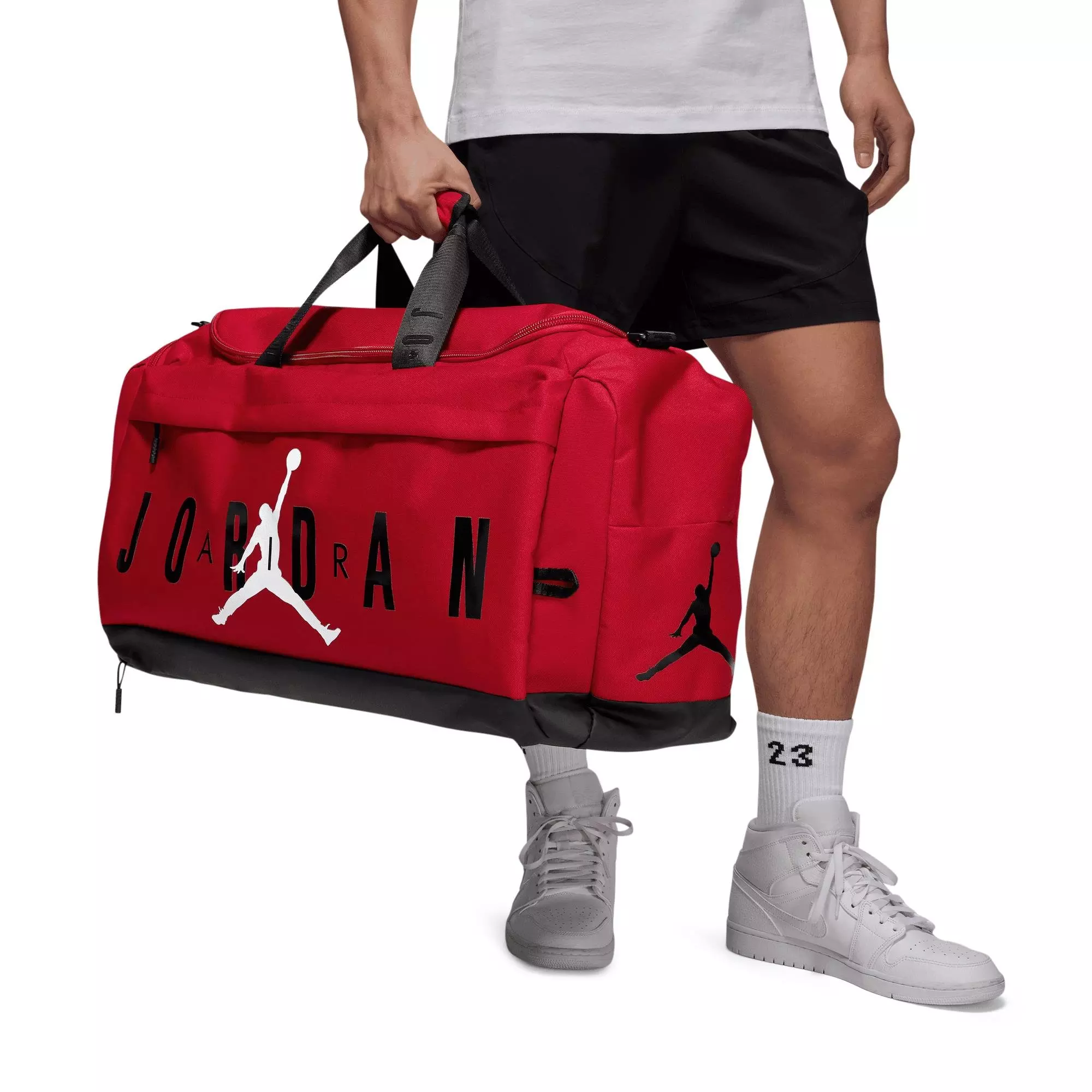 Jordan Velocity Duffle Bag Small - Black/White - BLACK