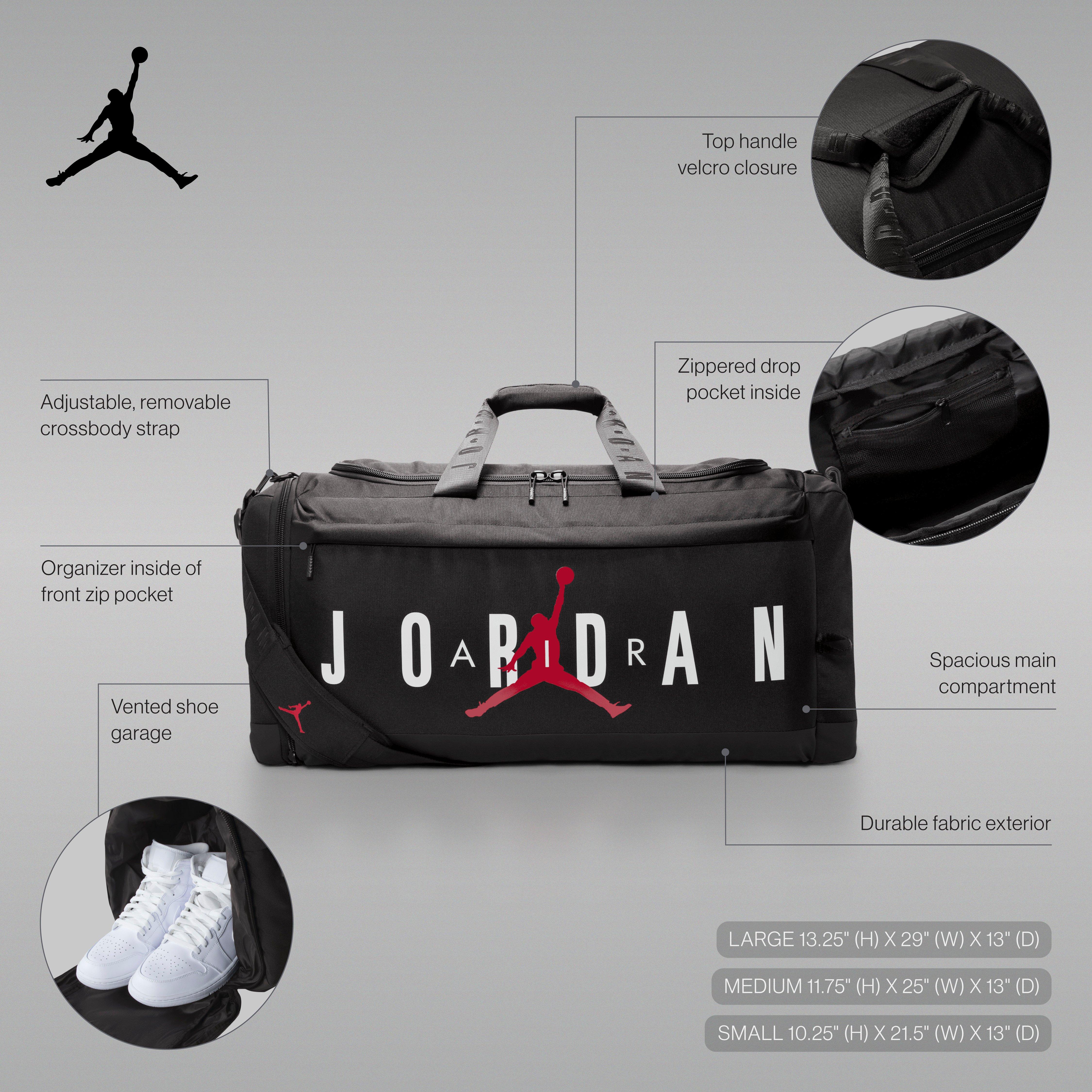 Jordan Velocity Duffle Bag-Black