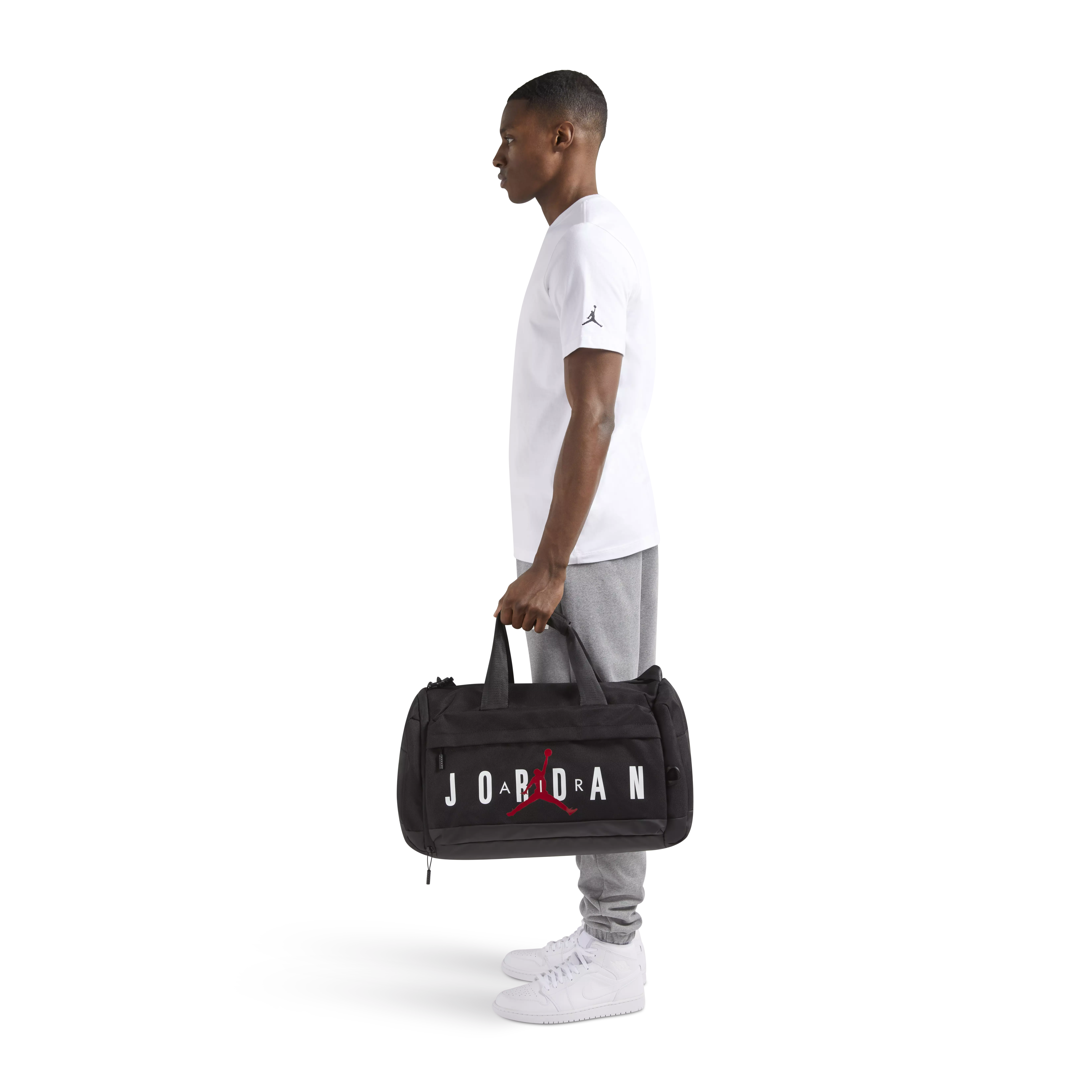 Jordan Velocity Duffle Bag Small - Black/White - BLACK