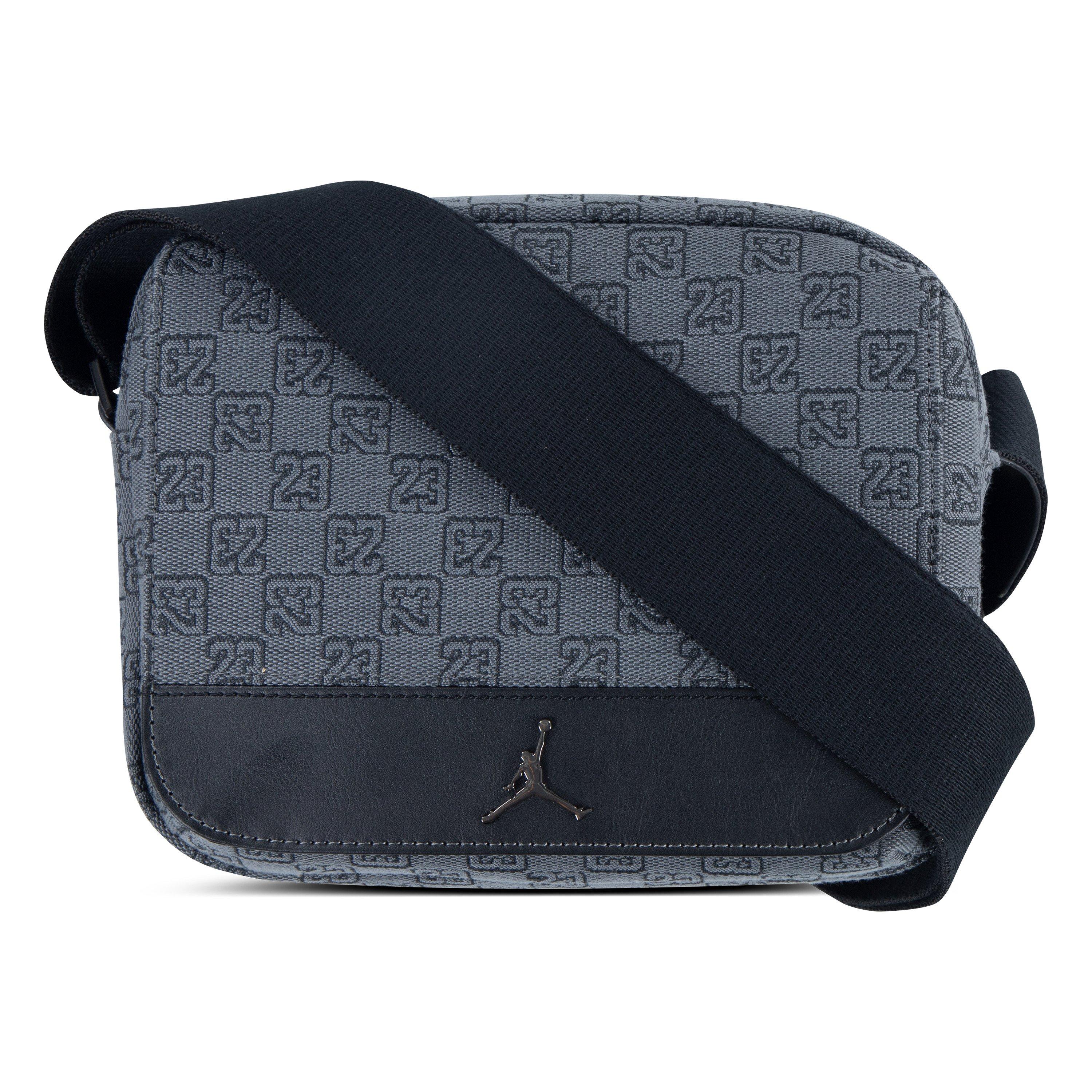 Jordan Monogram Mini Messenger Bag - Black/Grey