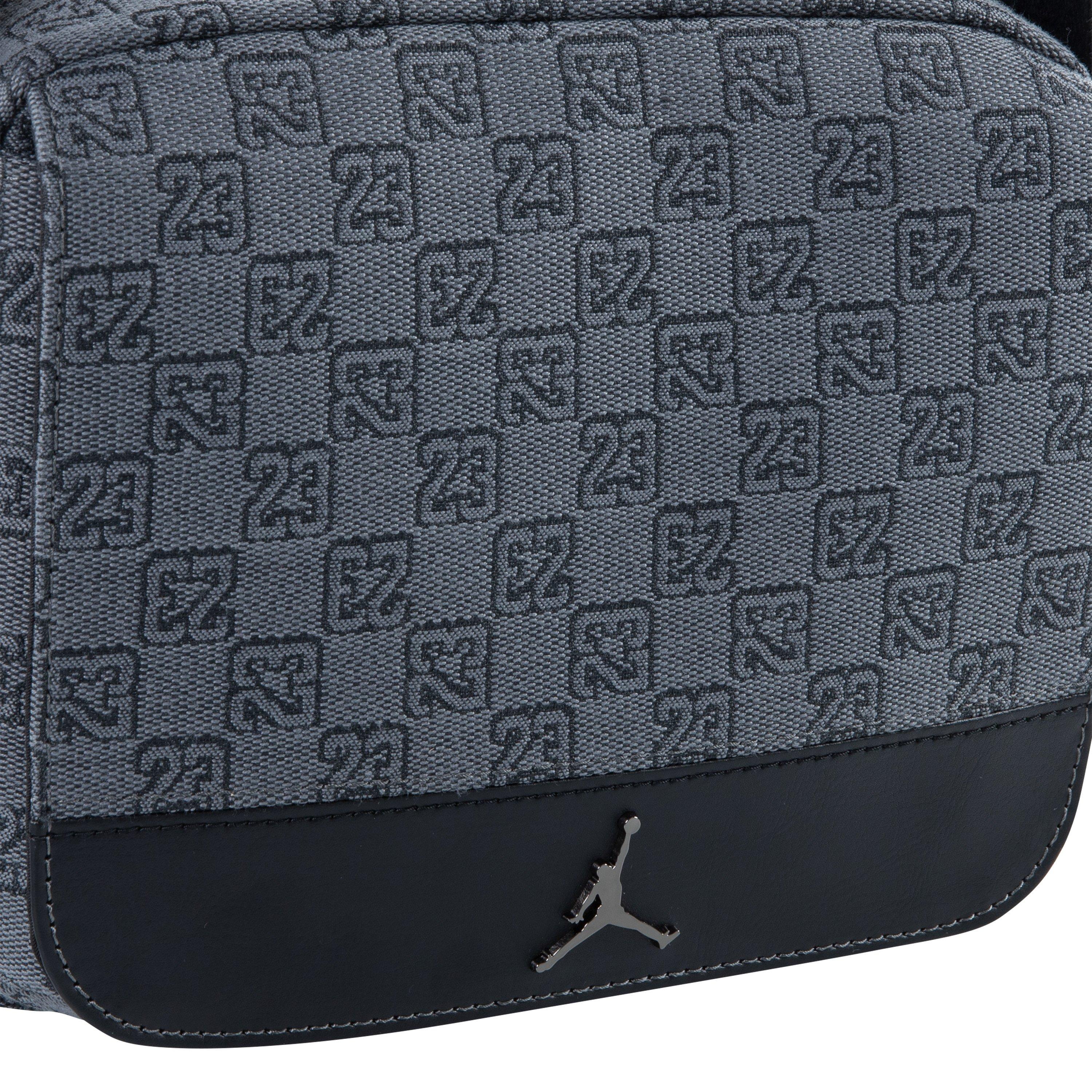 Jordan Monogram Mini Messenger Bag - Black/Grey