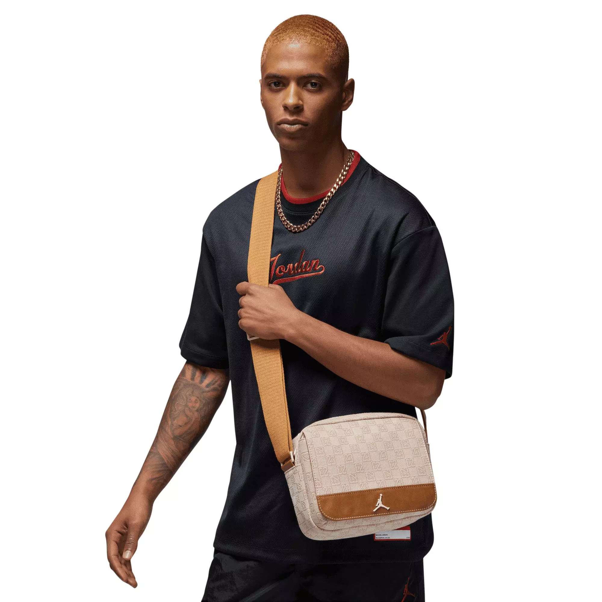 Jordan Monogram Mini Messenger Bag - Sail - CREAM