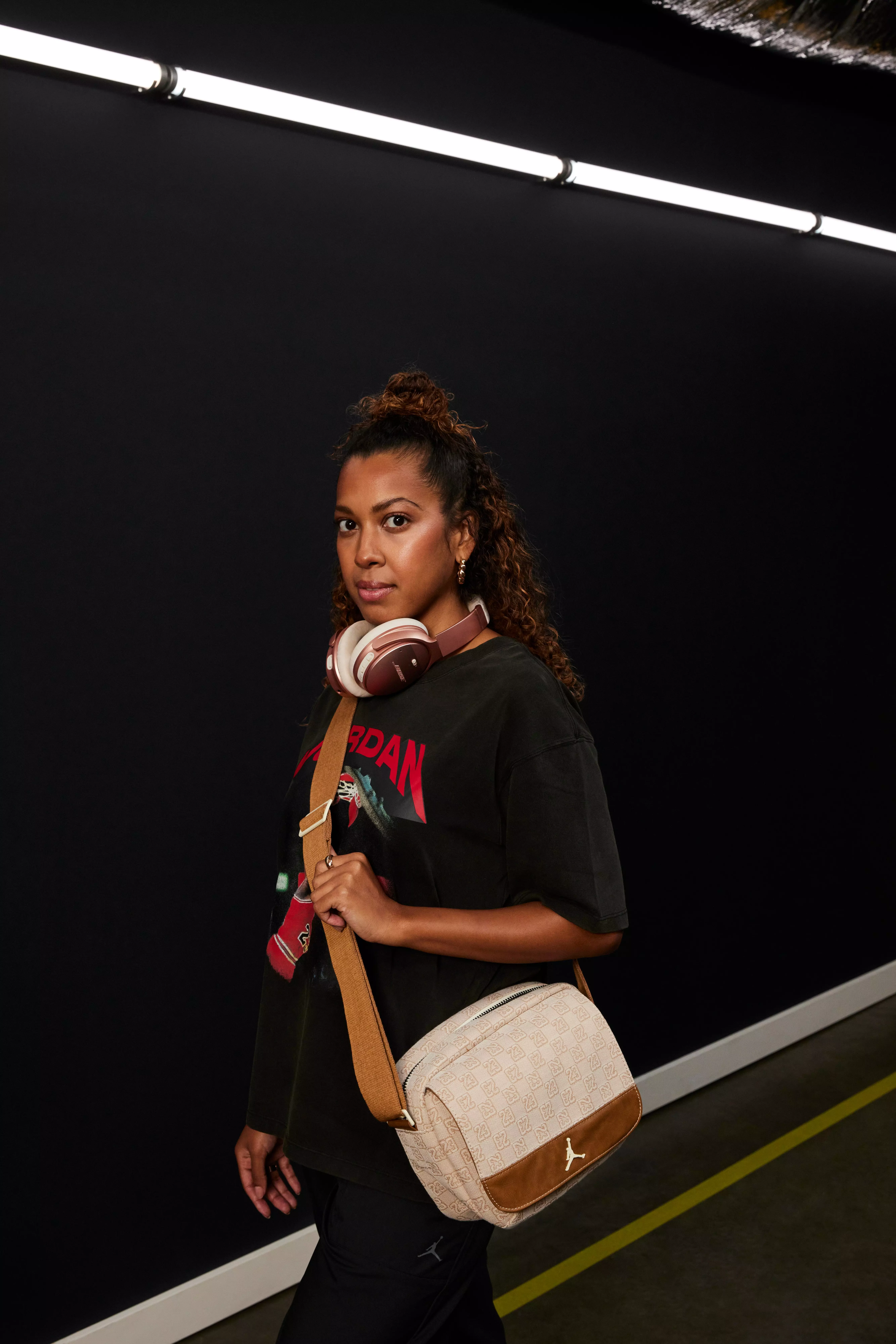 Jordan Monogram Mini Messenger Bag - Sail - CREAM