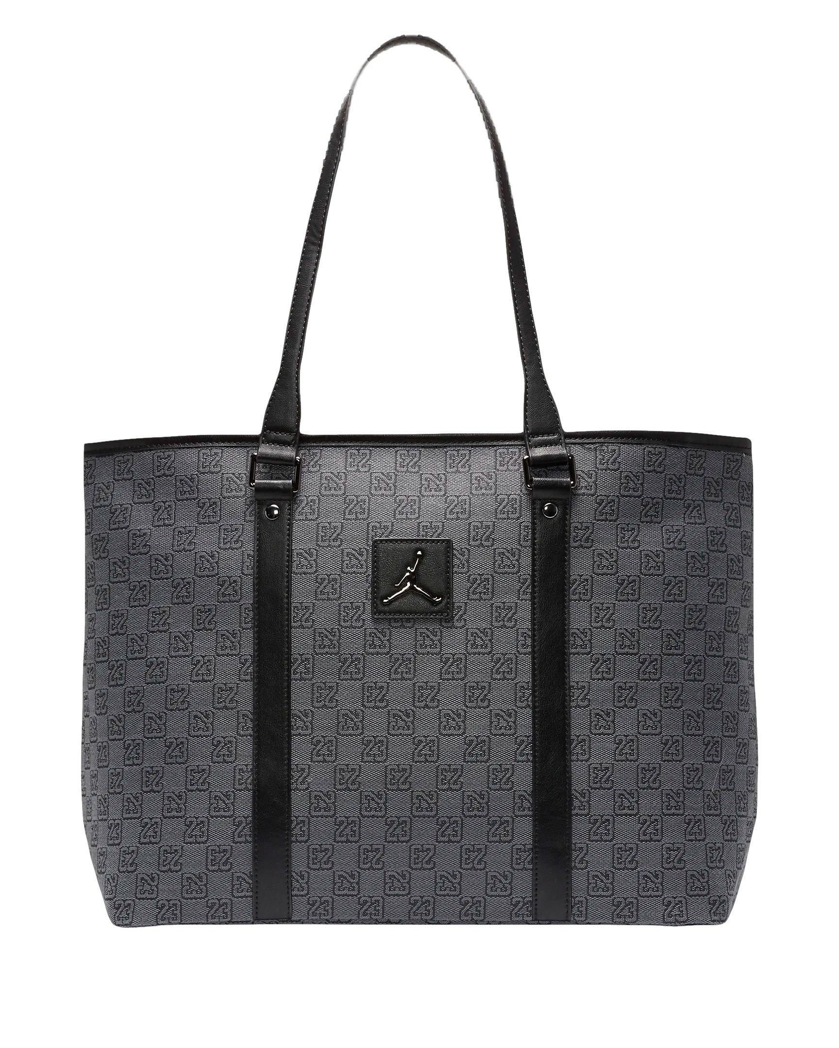 Jordan Monogram Tote-Black