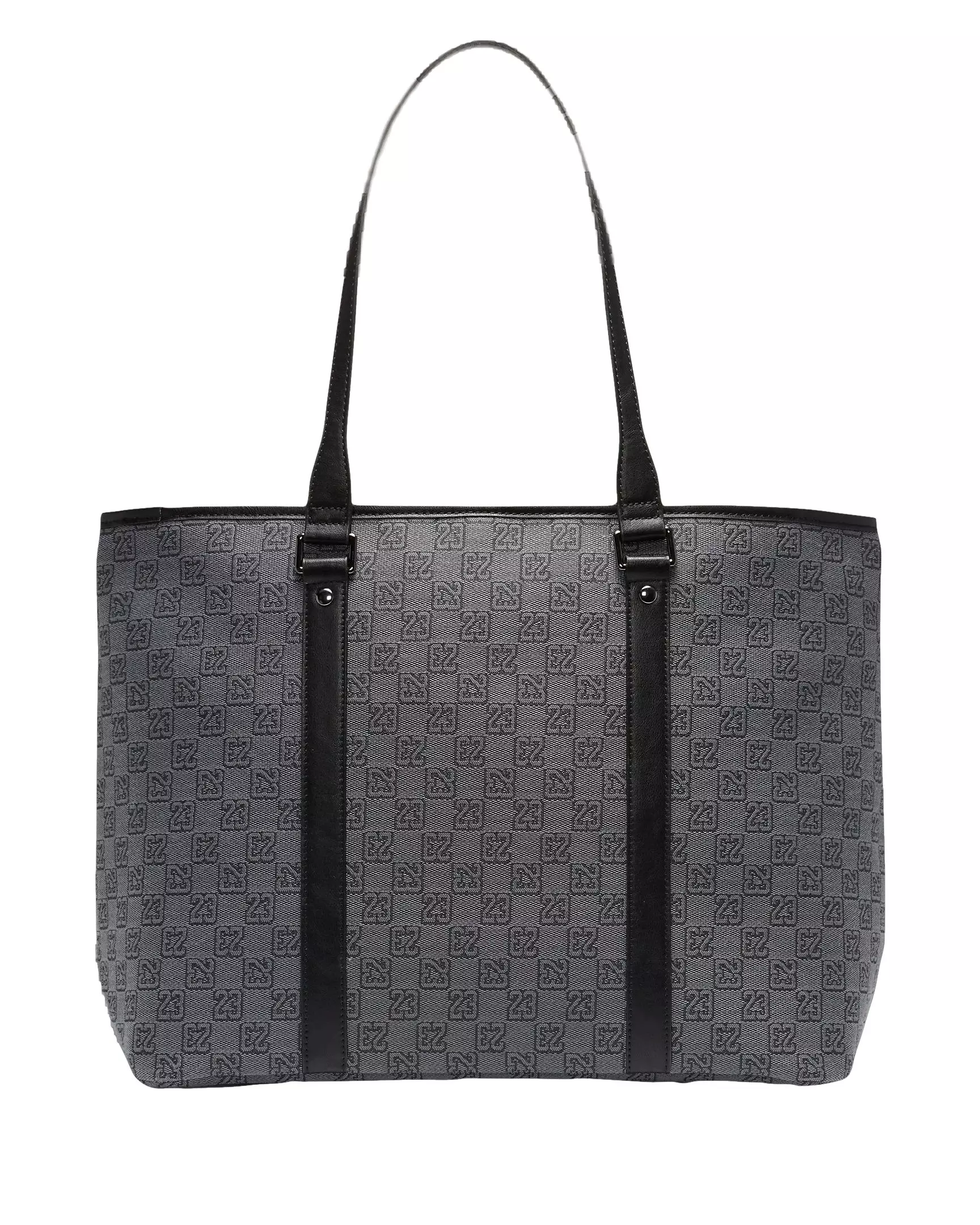 Jordan Monogram Tote-Black - BLACK