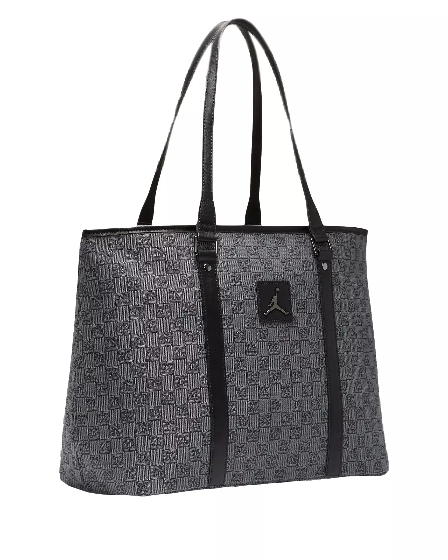 Jordan Monogram Tote-Black - BLACK