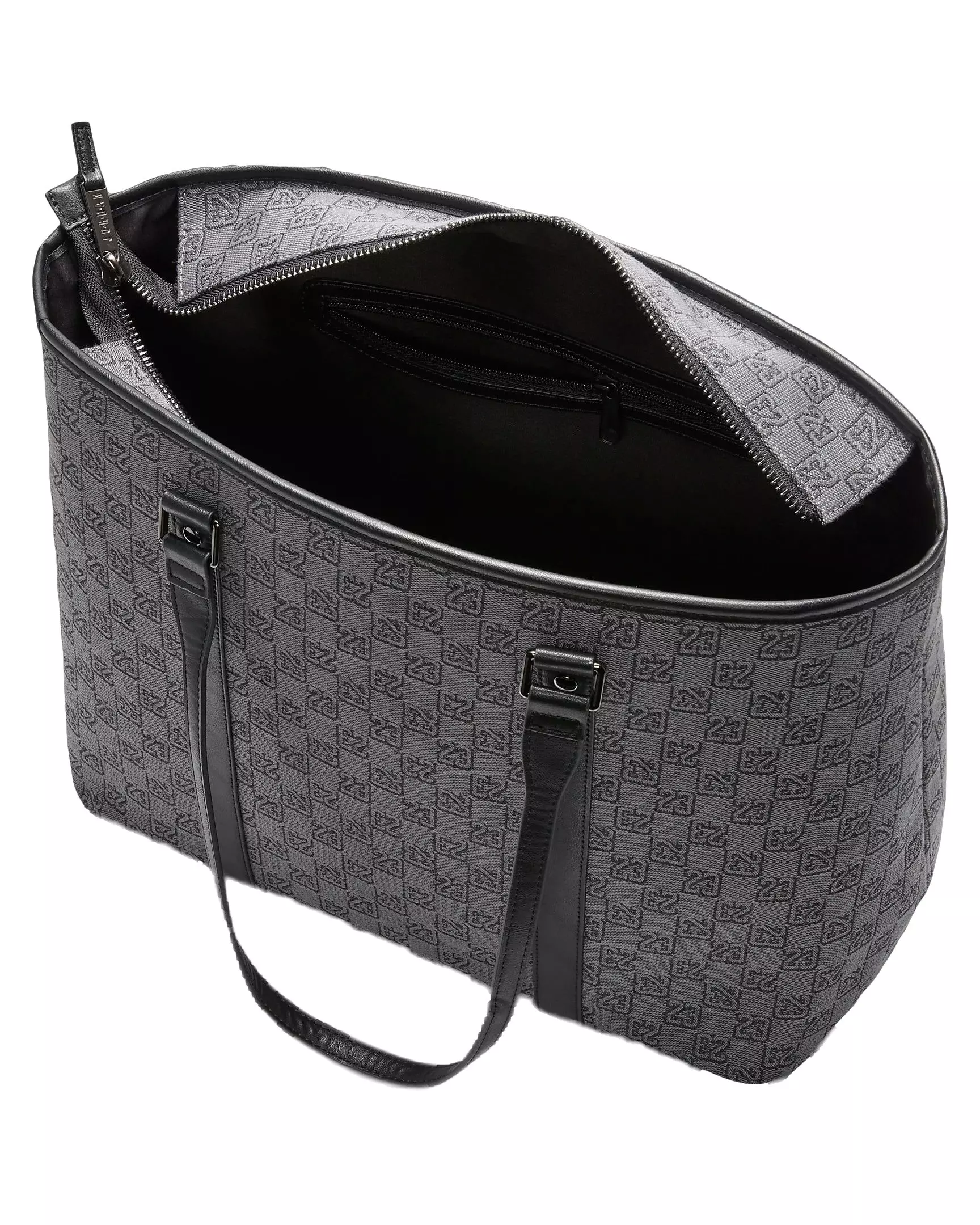 Jordan Monogram Tote-Black - BLACK