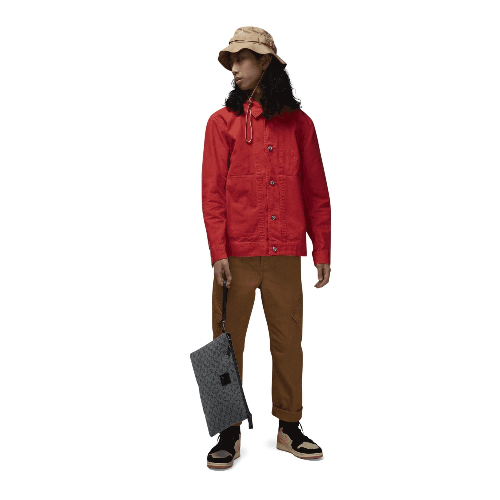 Jordan Monogram Pouch - Black/Grey - BLACK Thumbnail View 8