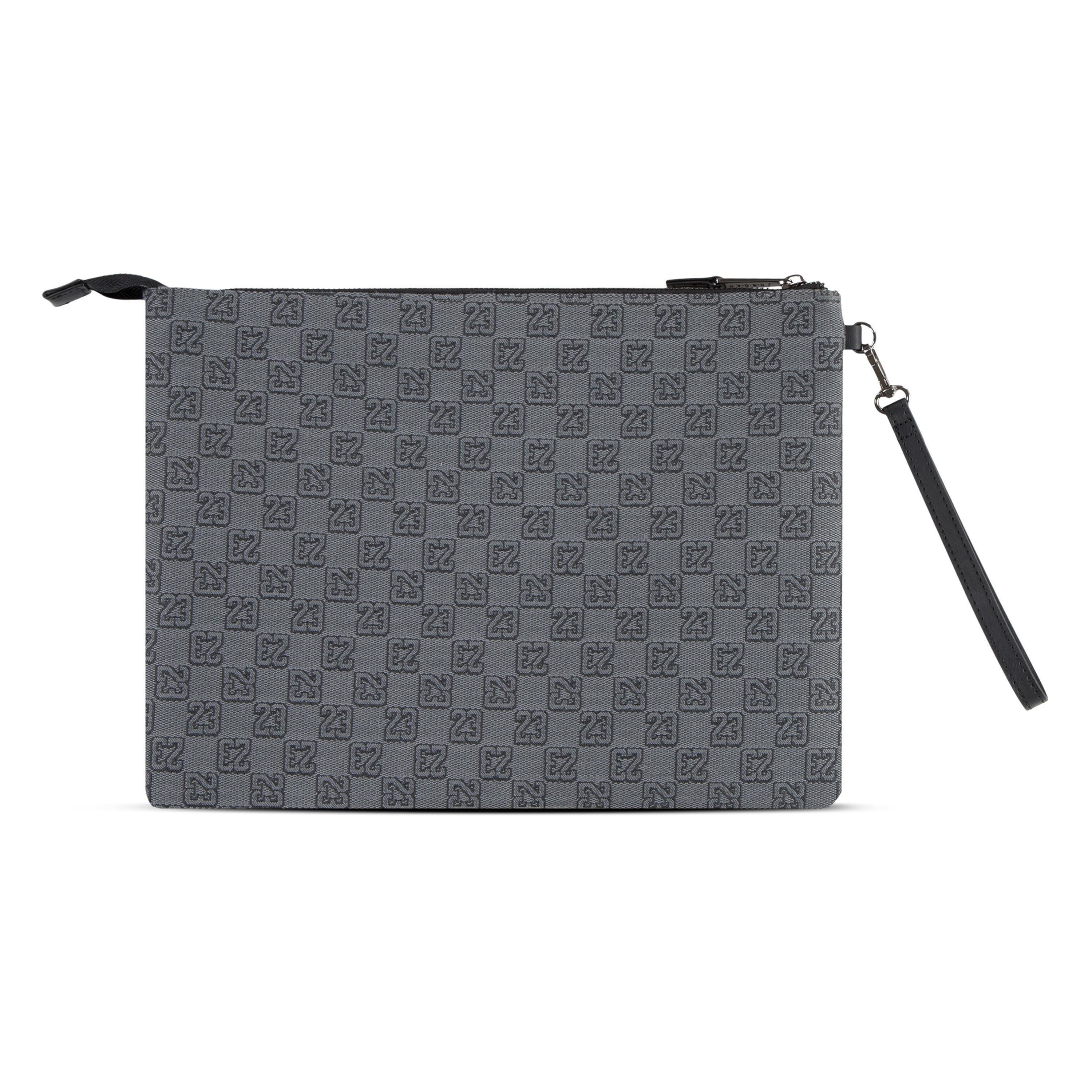 Jordan Monogram Pouch - Black/Grey - BLACK Thumbnail View 2
