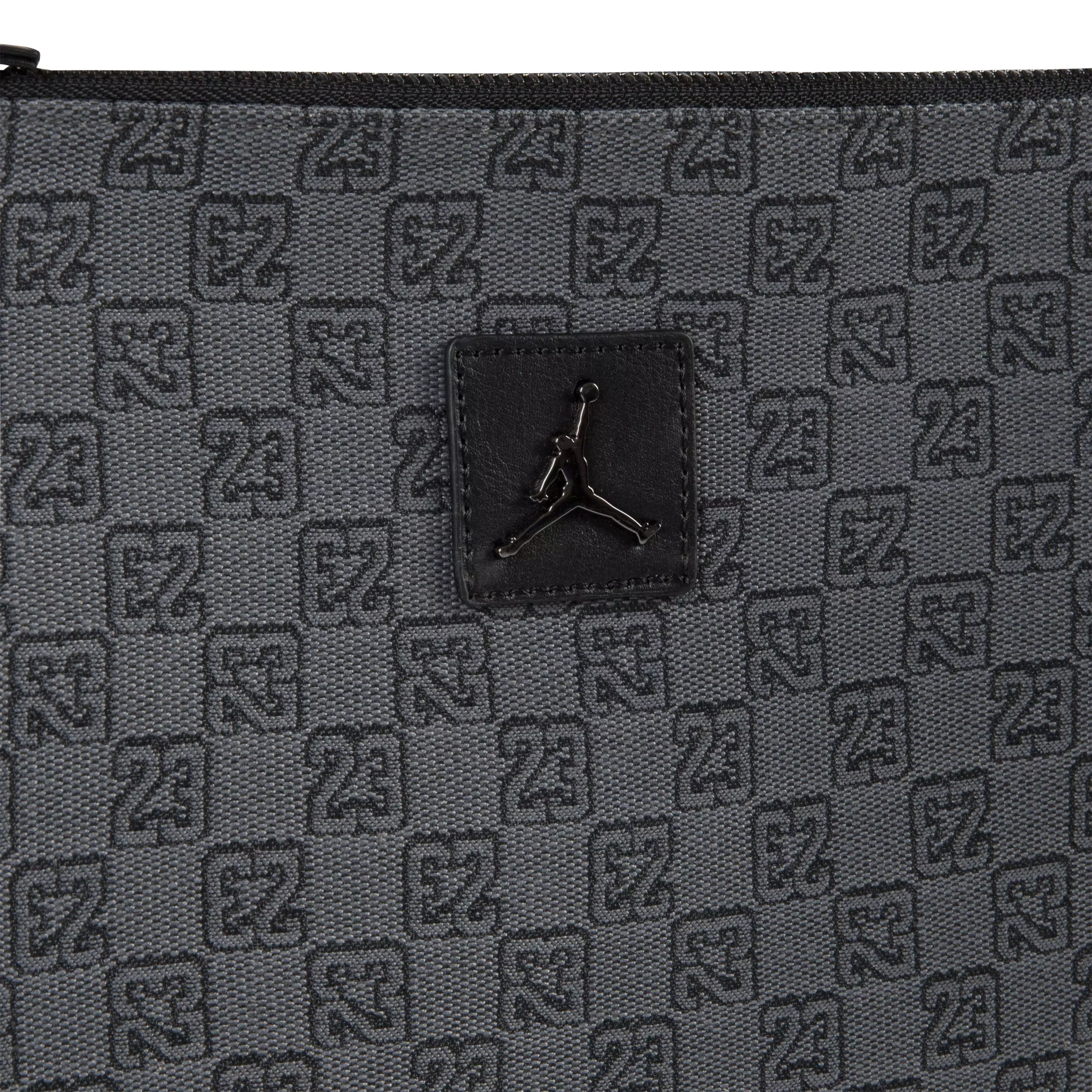 Jordan Monogram Pouch - Black/Grey - BLACK