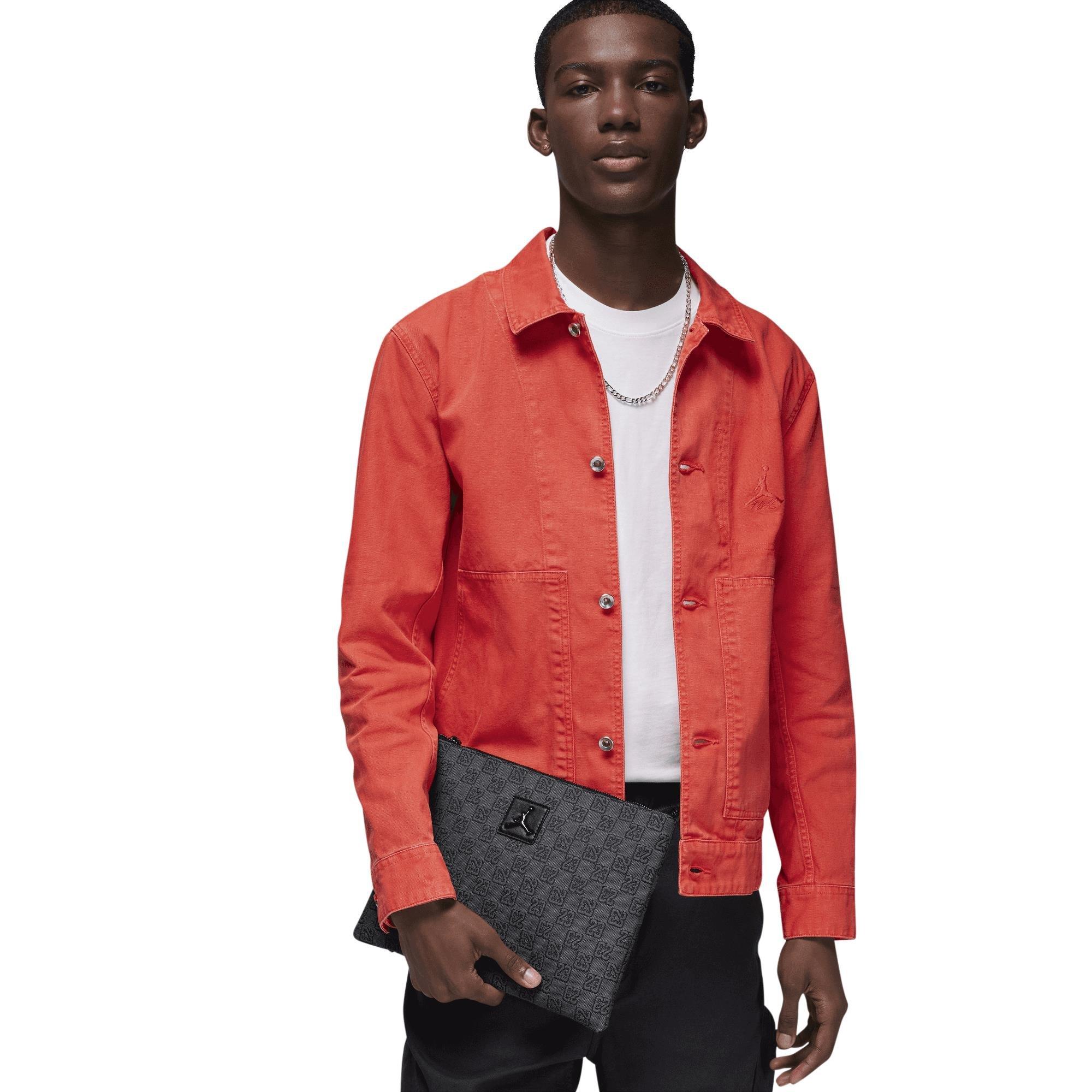 Jordan Monogram Pouch - Black/Grey - BLACK Thumbnail View 10