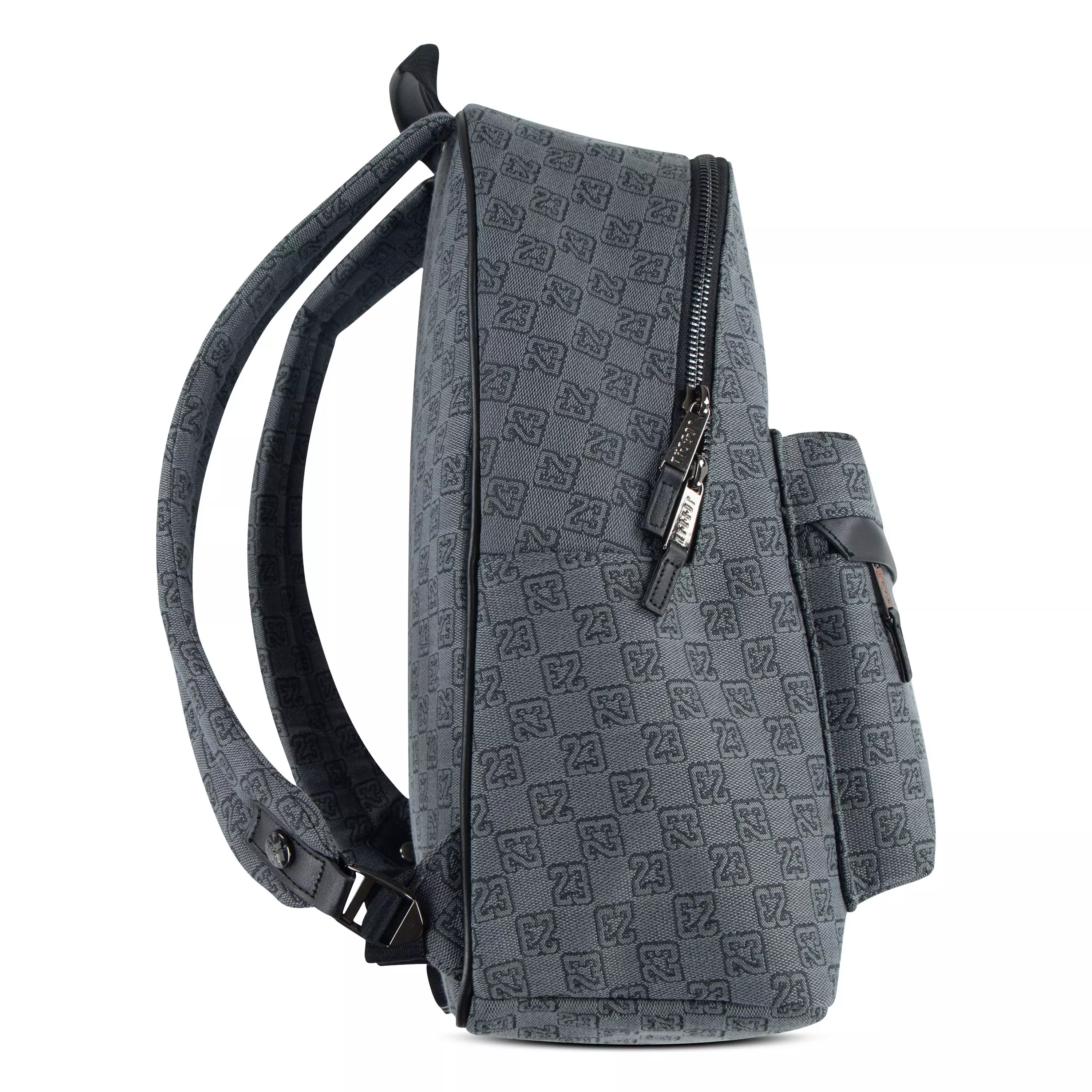 Jordan Monogram Backpack - Grey/Black - GREY/BLACK