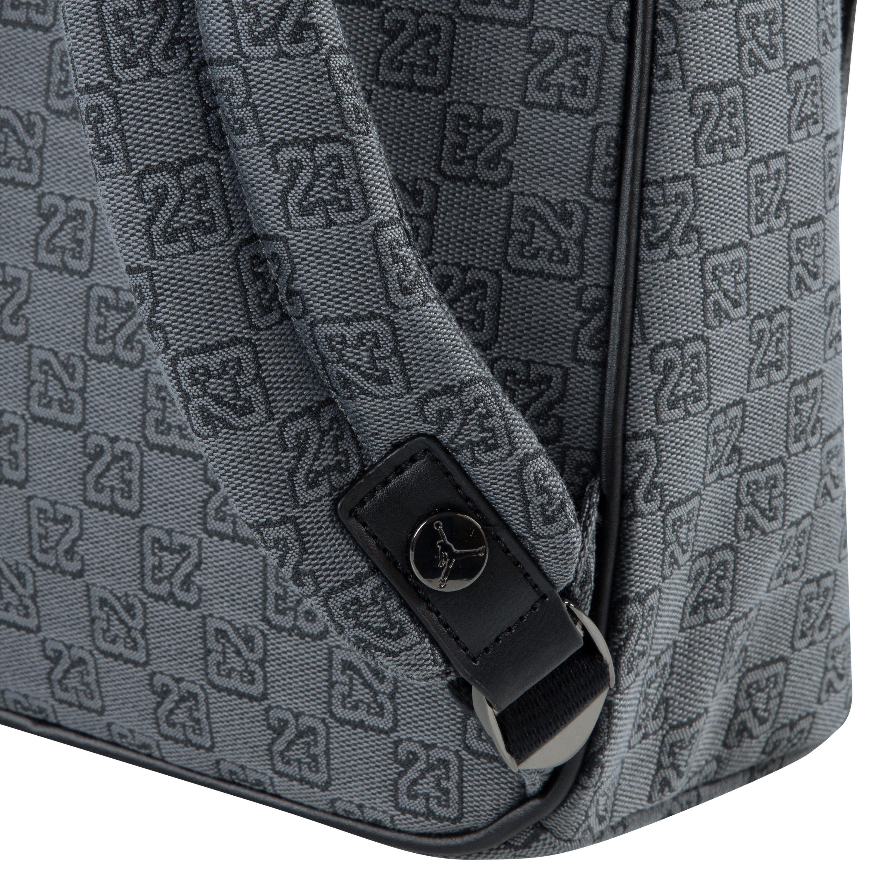 Jordan Monogram Backpack - Grey/Black - GREY/BLACK Thumbnail View 5