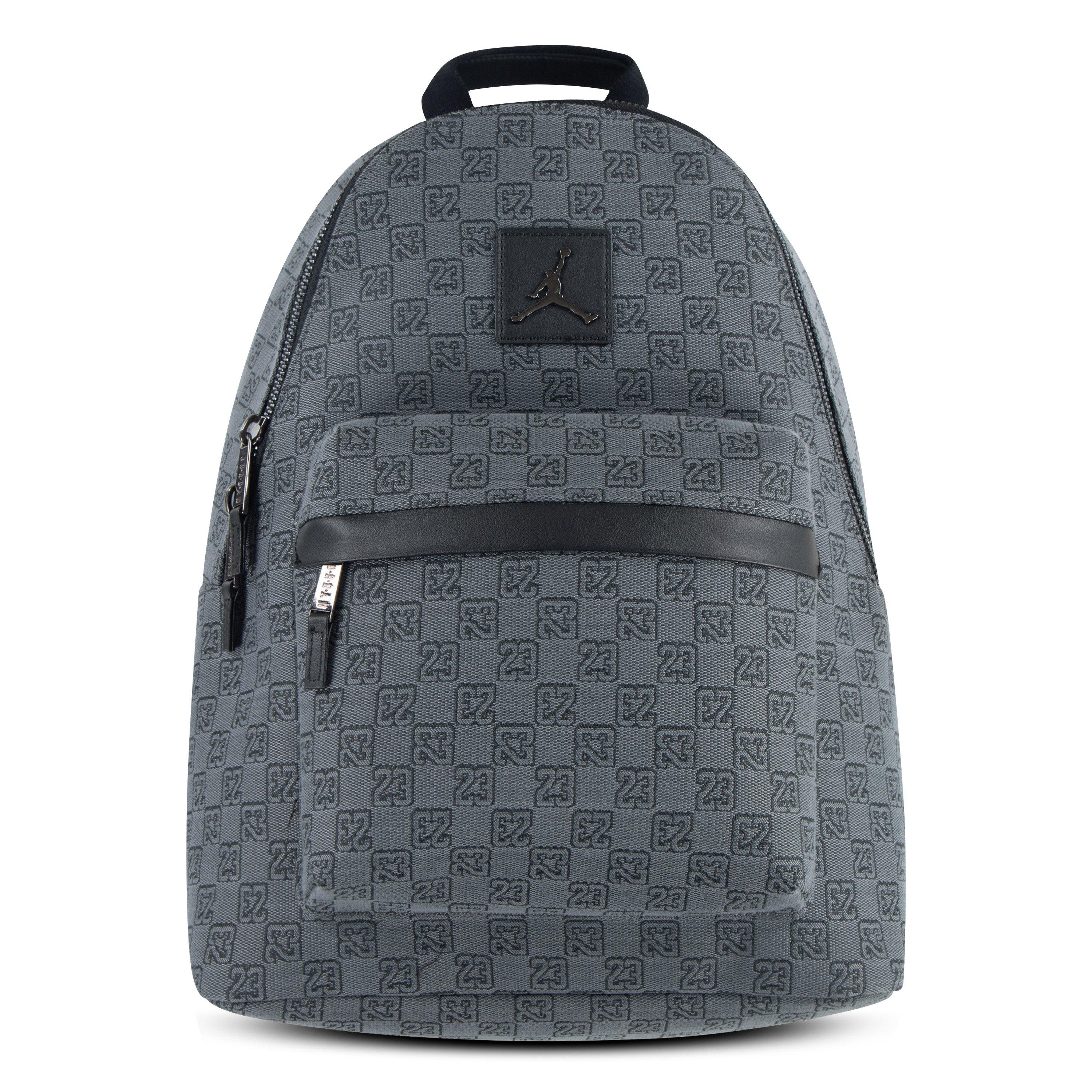 Jordan Monogram Backpack - Grey/Black - GREY/BLACK Thumbnail View 7