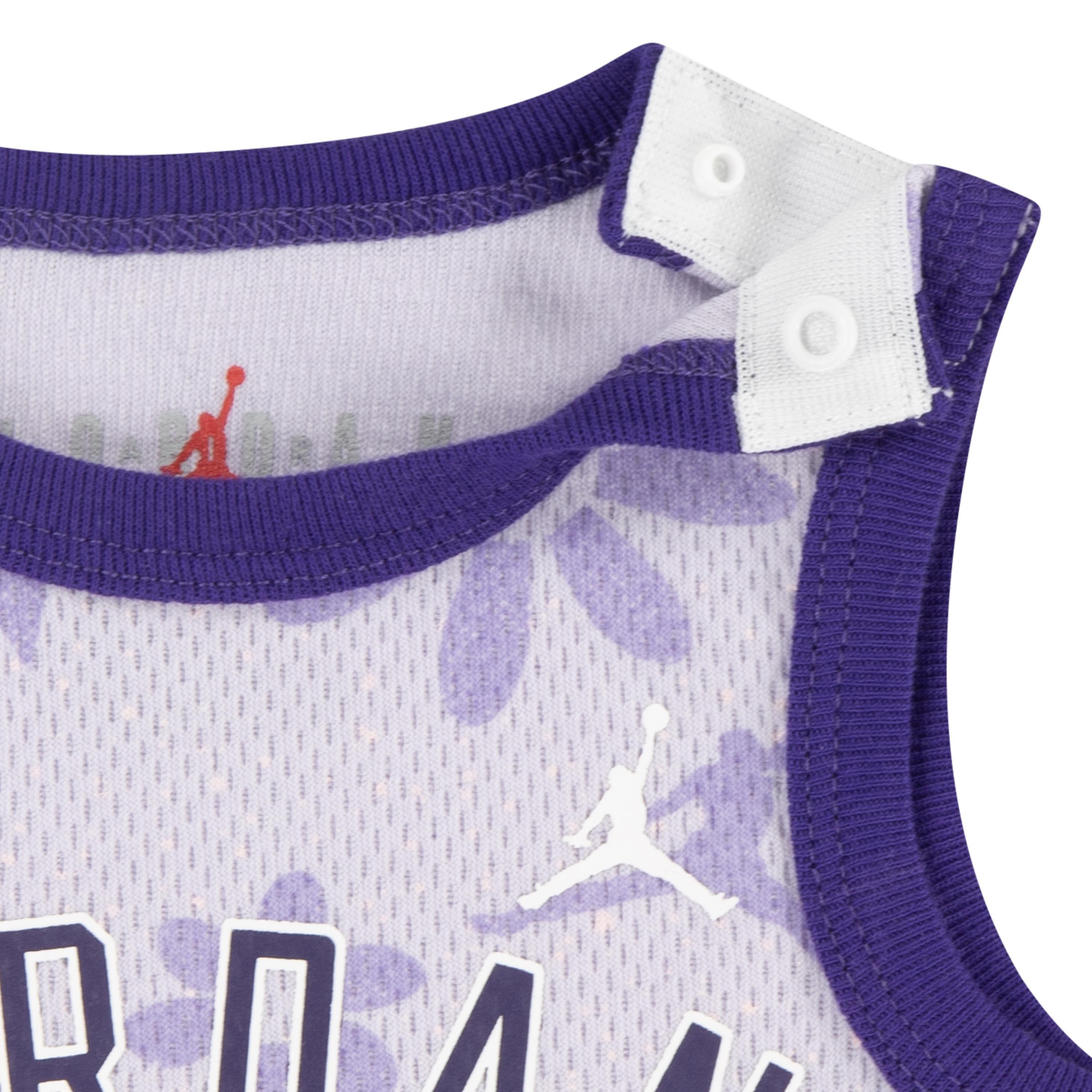Jordan Infant Kids 23 Printed 3-Piece Jersey Set - Purple - PURPLE Thumbnail View 6