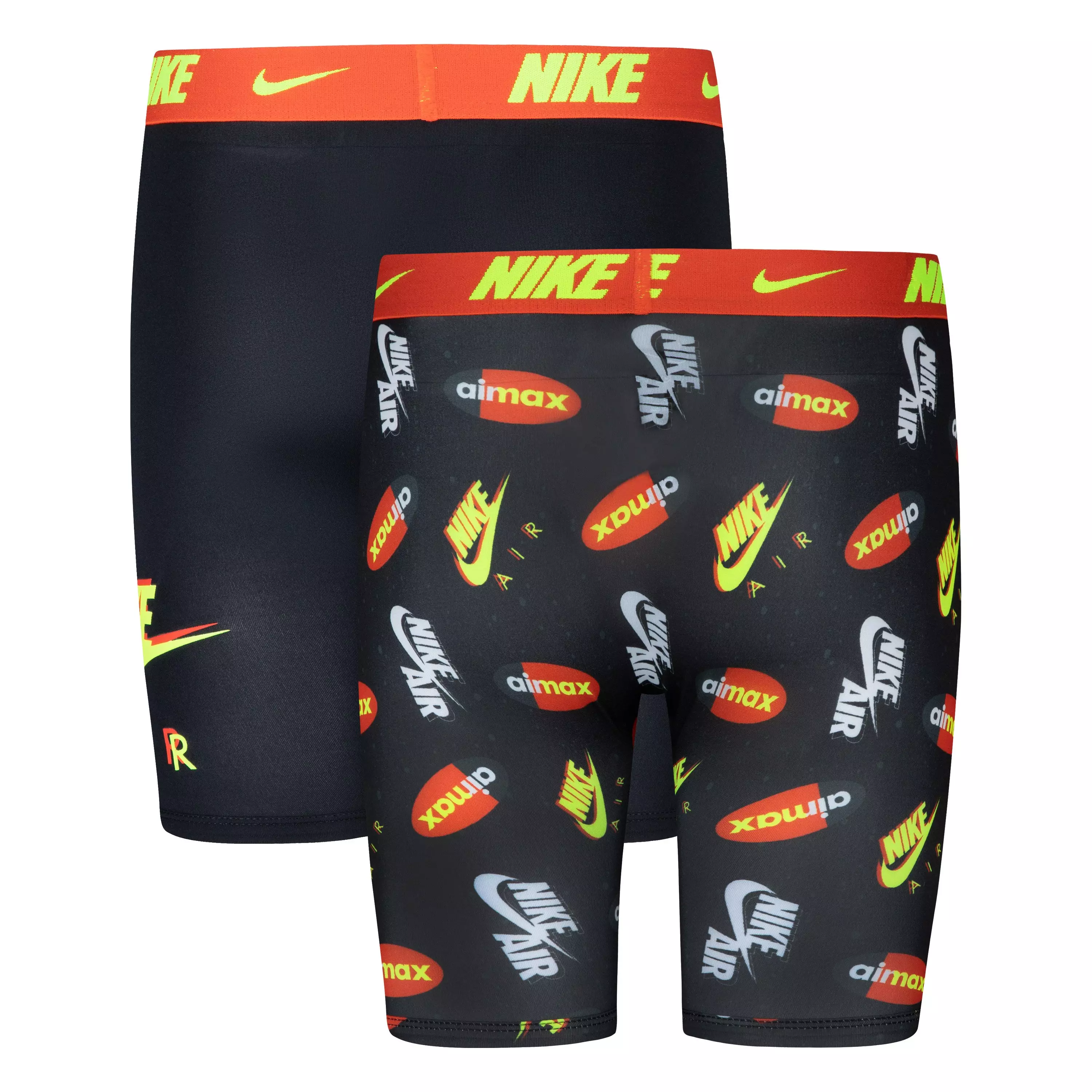 Nike Big Boys' All Over Print Underwear-2PK - BLACK