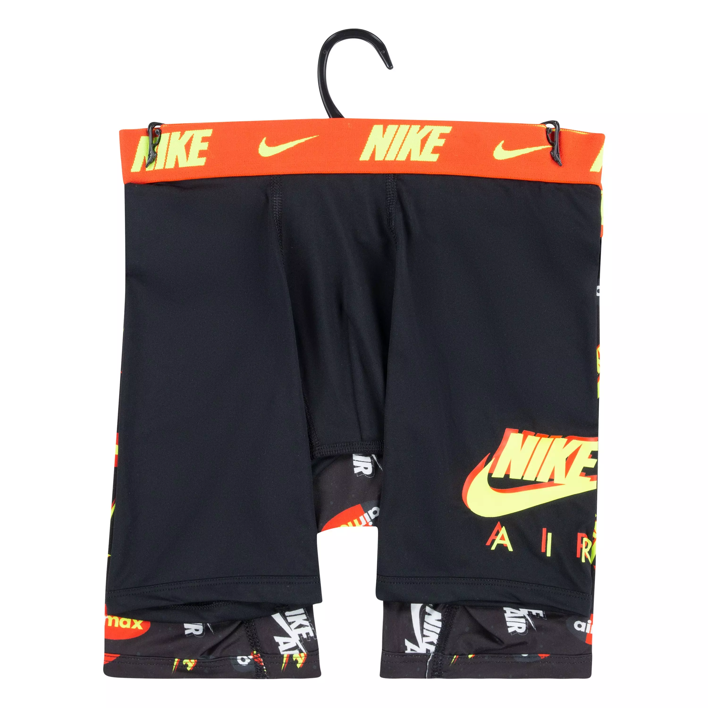 Nike Big Boys' All Over Print Underwear-2PK - BLACK