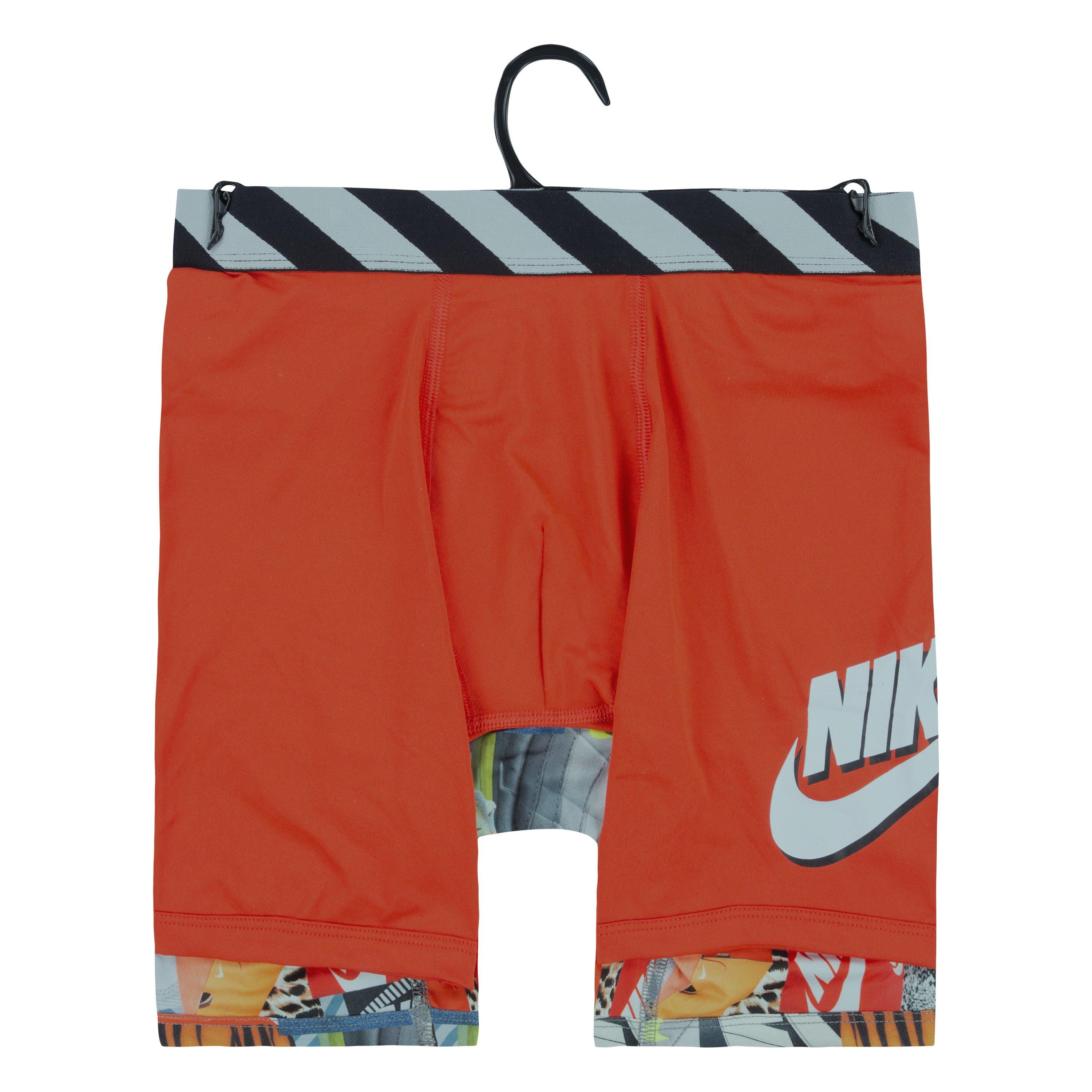 Nike Big Boys' All Over Print Underwear-2PK-Red