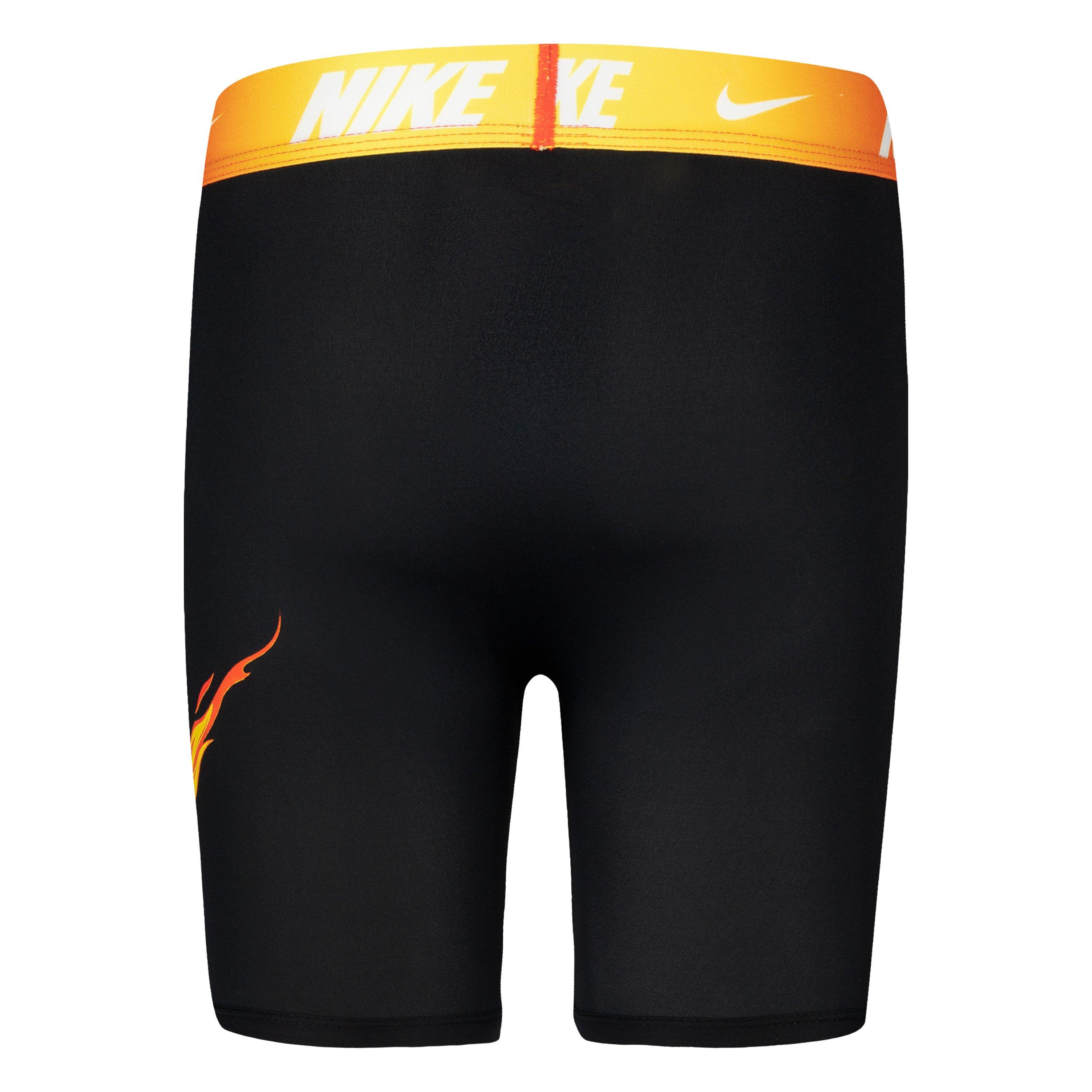 Nike All Over Print Big Boys' Black Underwear-2PK