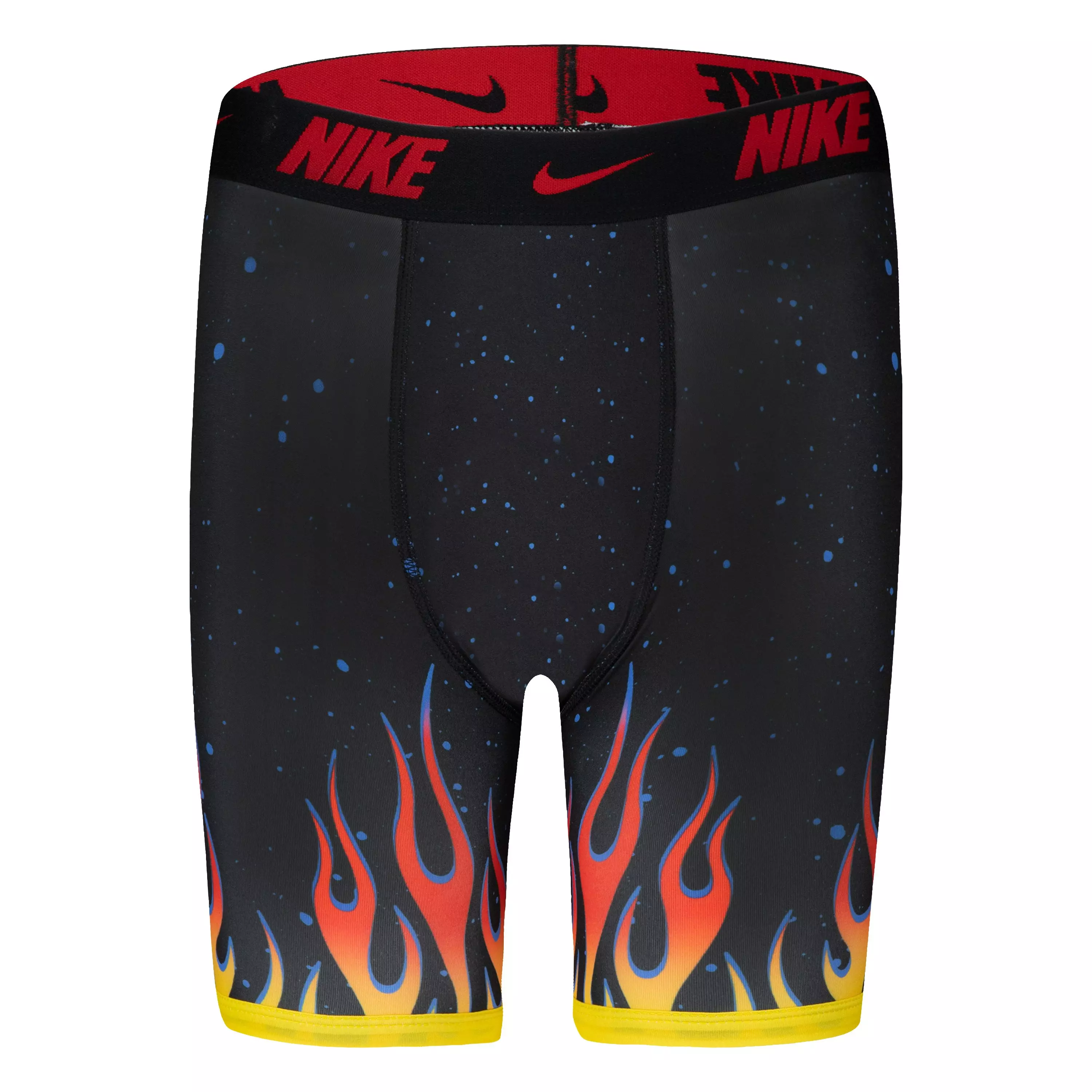 Nike Big Boys' All Over Print Underwear-2PK-Black - BLACK