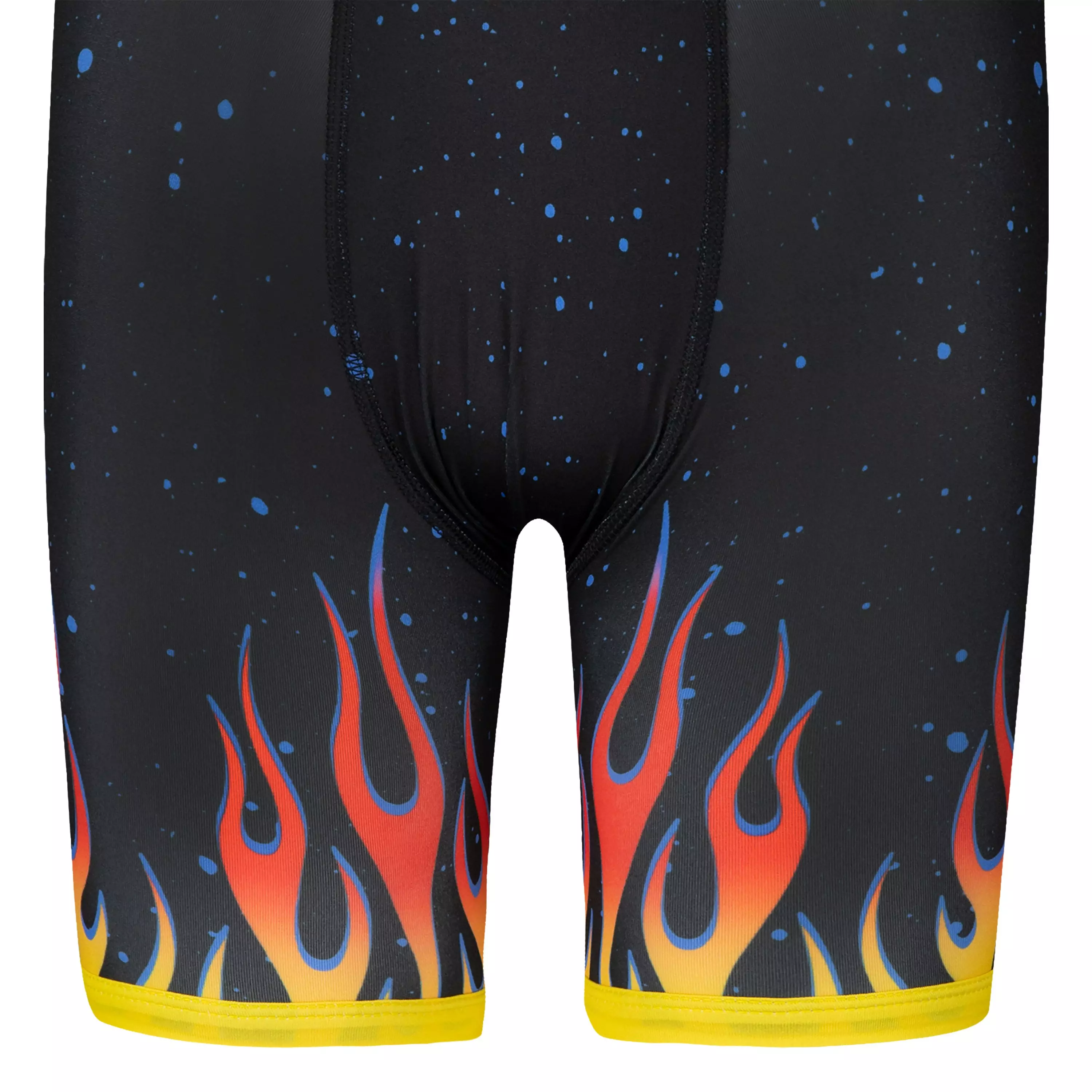 Nike Big Boys' All Over Print Underwear-2PK-Black - BLACK