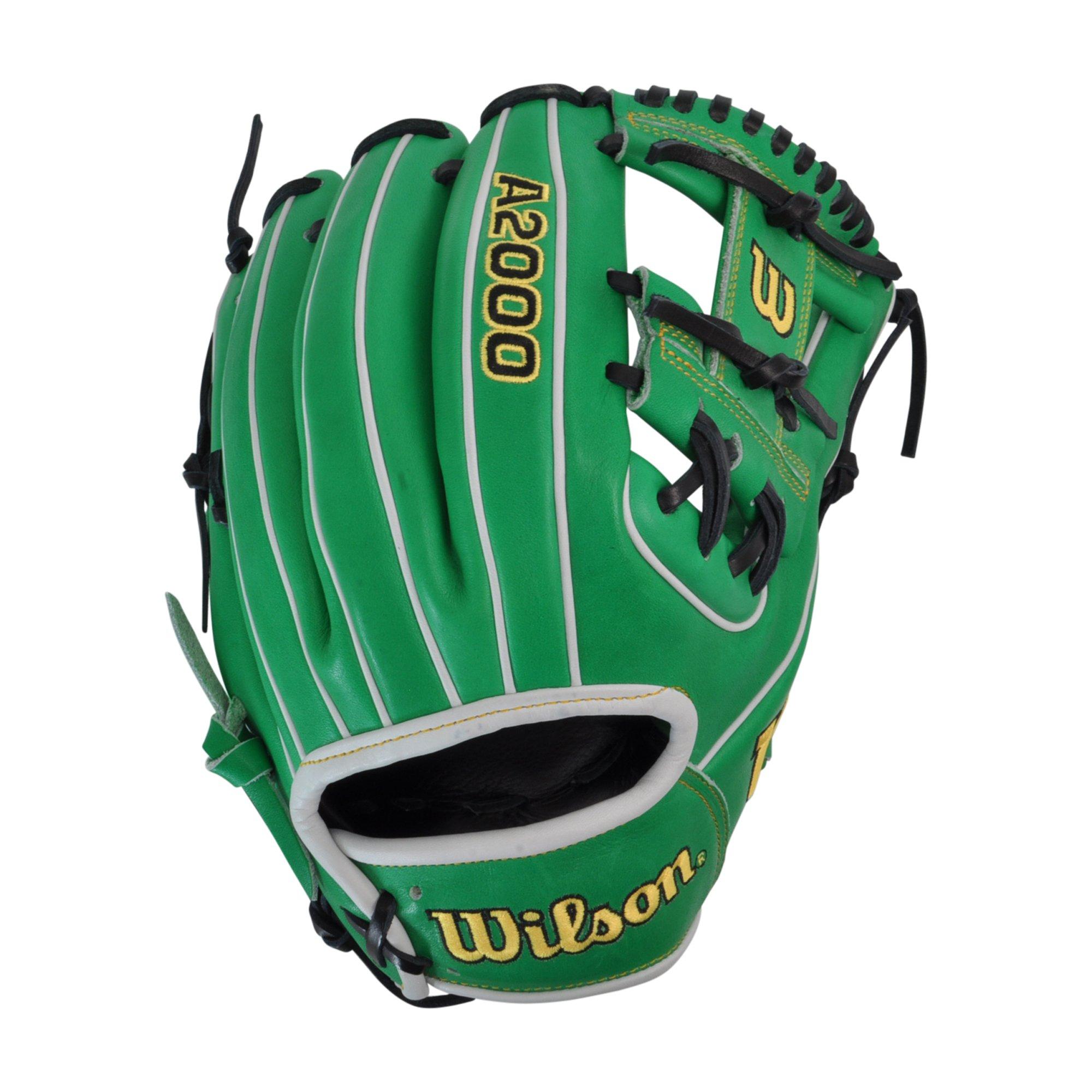 Wilson A2000 1786 SMU 11.5 Fielders Baseball Glove 2024 Green Hibbett