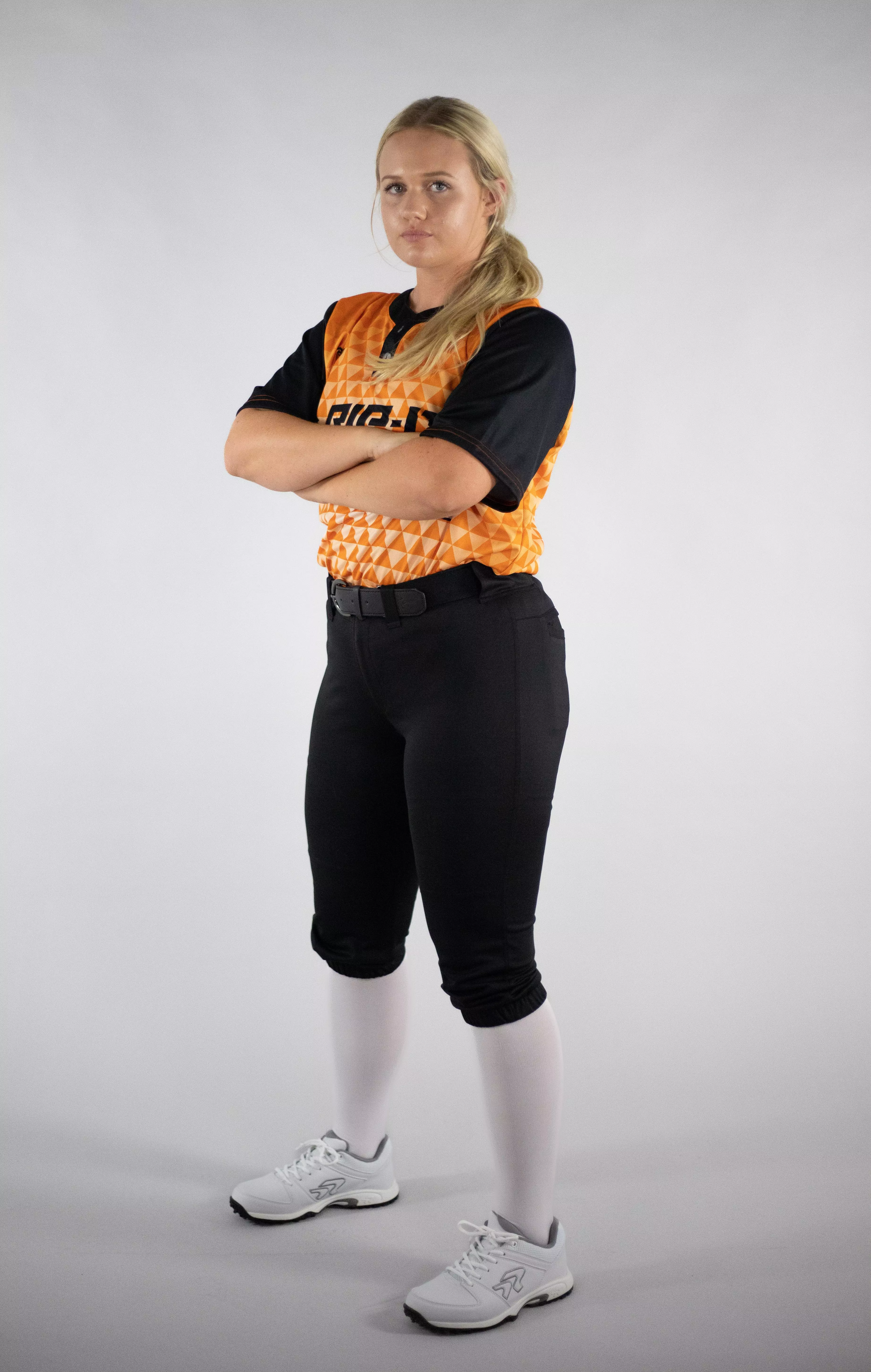 RIP-IT Women's Revolution Softball Pants - Athletic Fit - BLACK