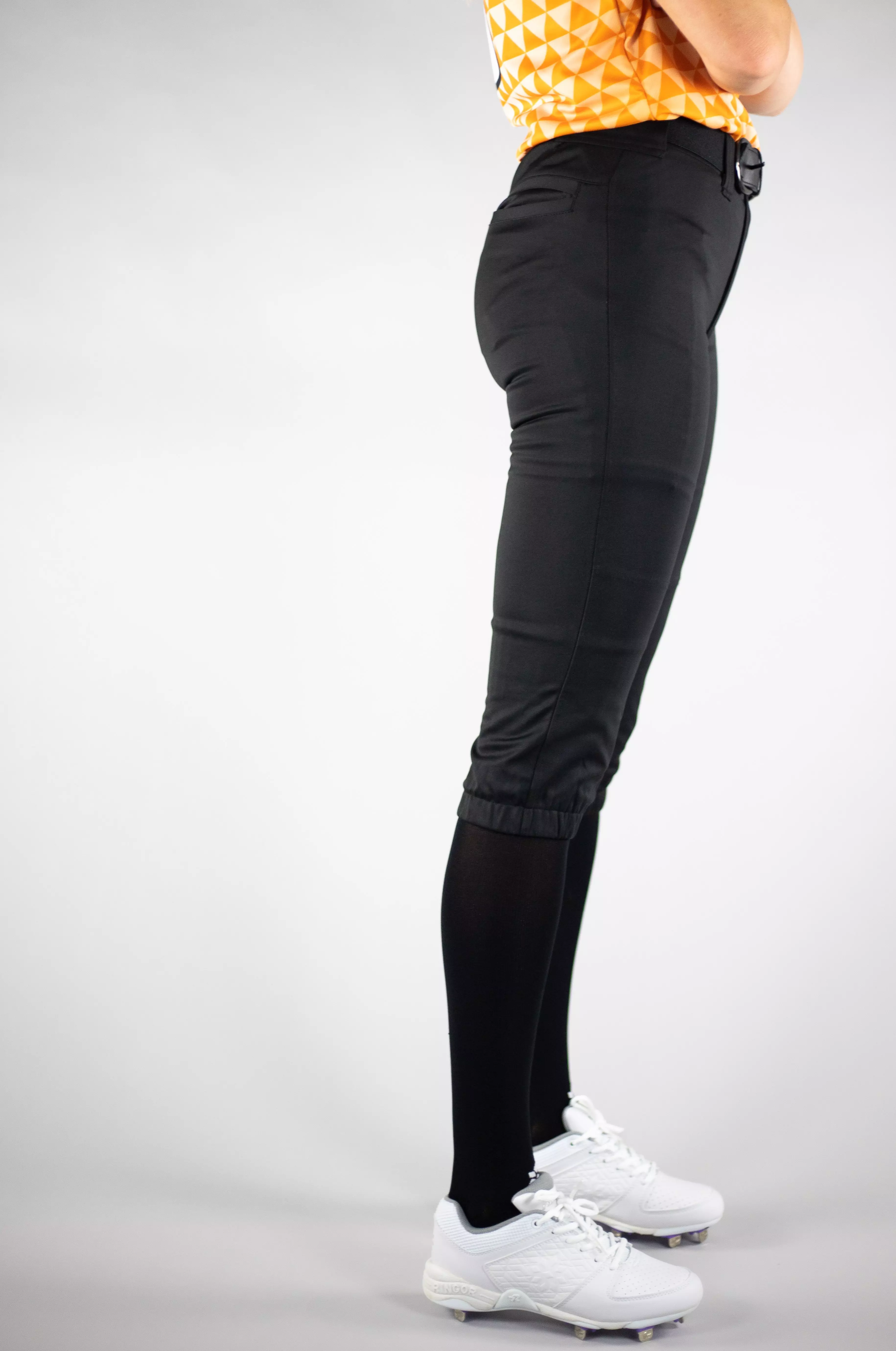 RIP-IT Women's Revolution Straight Softball Pants - Black - BLACK