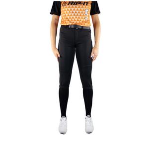RIP-IT Women's Revolution Straight Softball Pants - Black