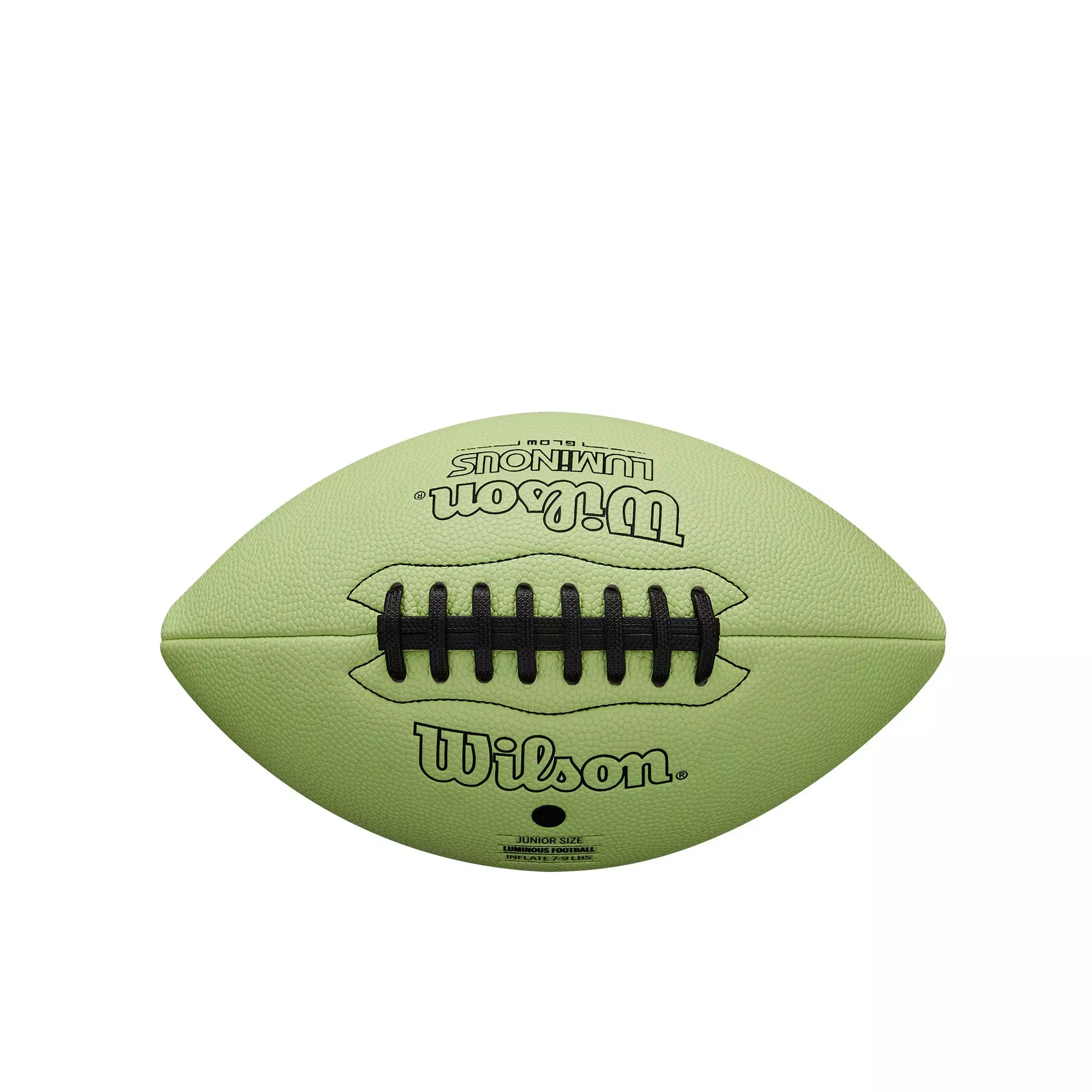 Wilson Jr. Luminous Glow Football - GREEN