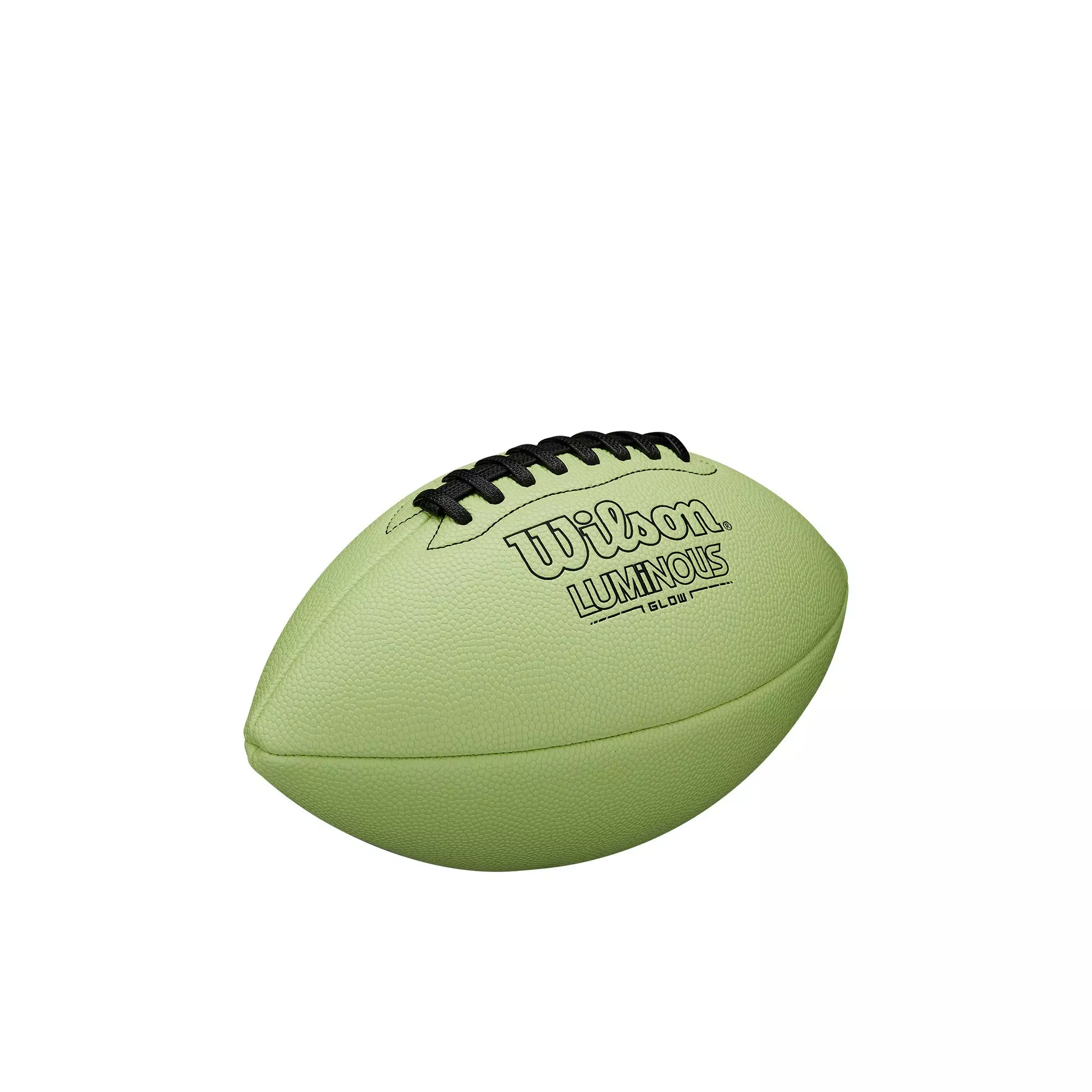 Wilson Jr. Luminous Glow Football - GREEN
