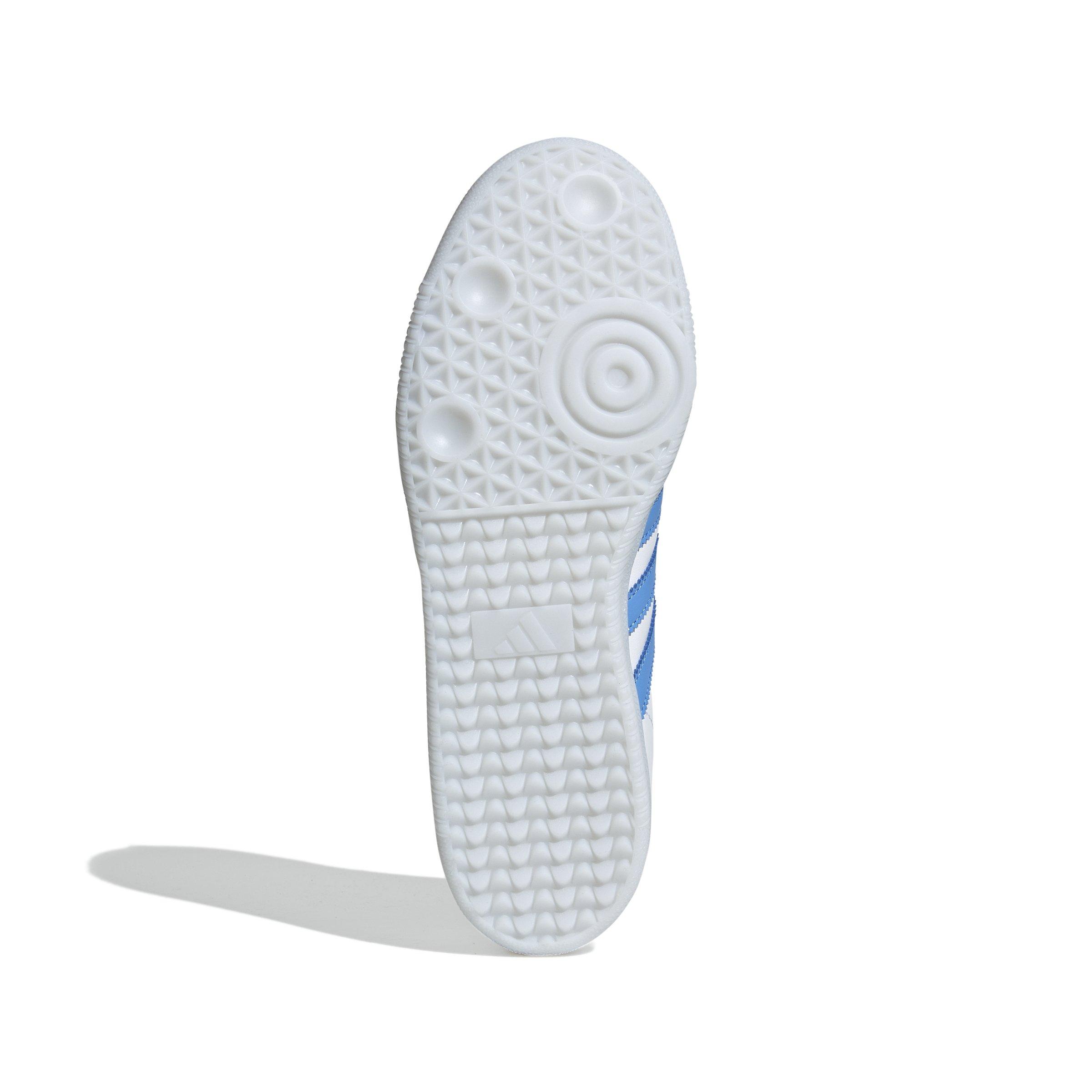 adidas Originals Samba Messi "Ftwr White/Royal" Men's Indoor Soccer Shoe - WHITE/ROYAL Thumbnail View 7