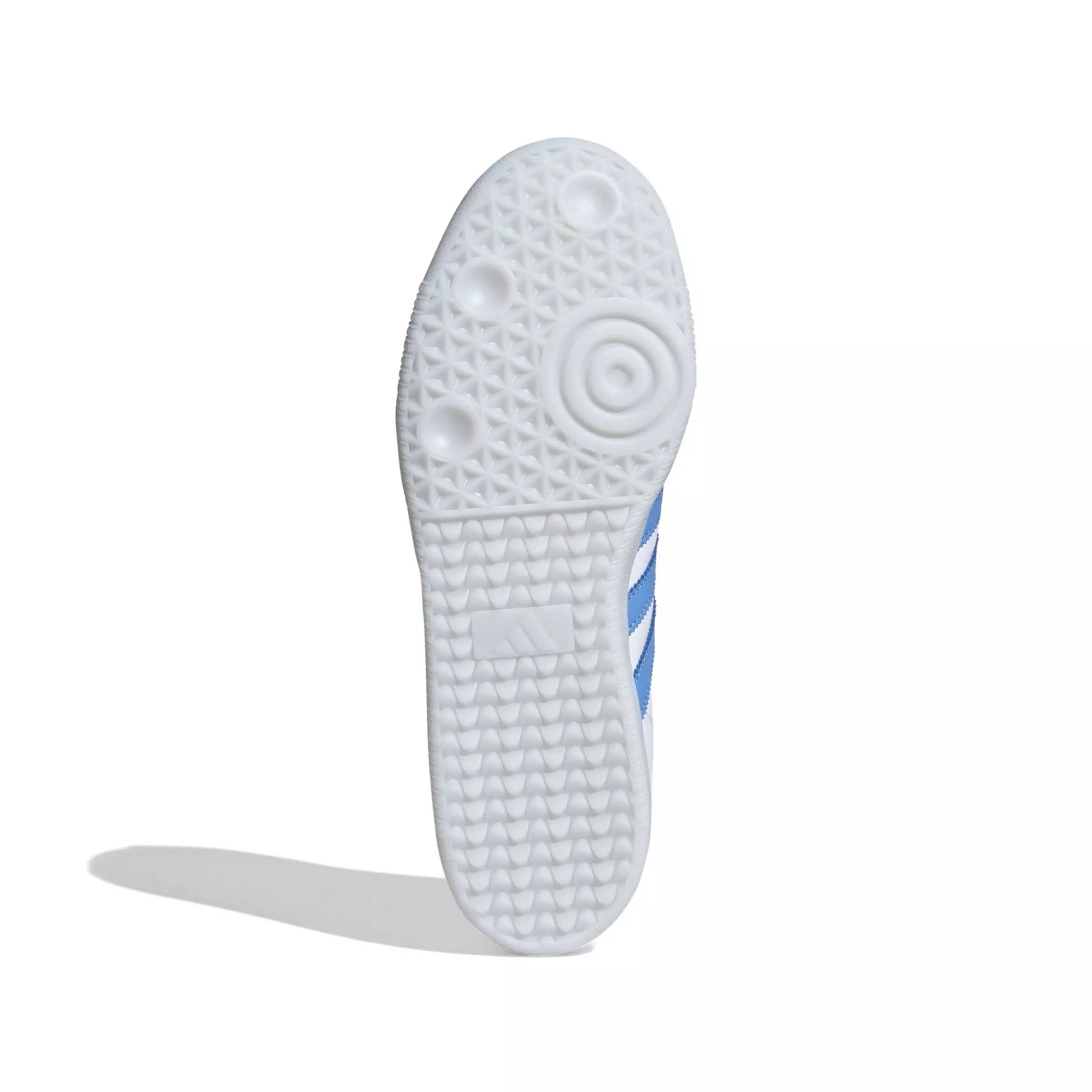 adidas Originals Samba Messi "Ftwr White/Royal" Men's Indoor Soccer Shoe - WHITE/ROYAL