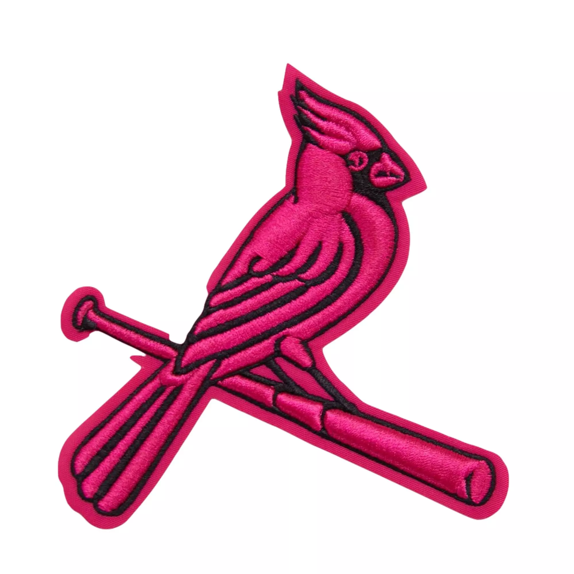 Pro Standard Men's St. Louis Cardinals MLB Confetti Short Sleeve Tee-Pink - PINK