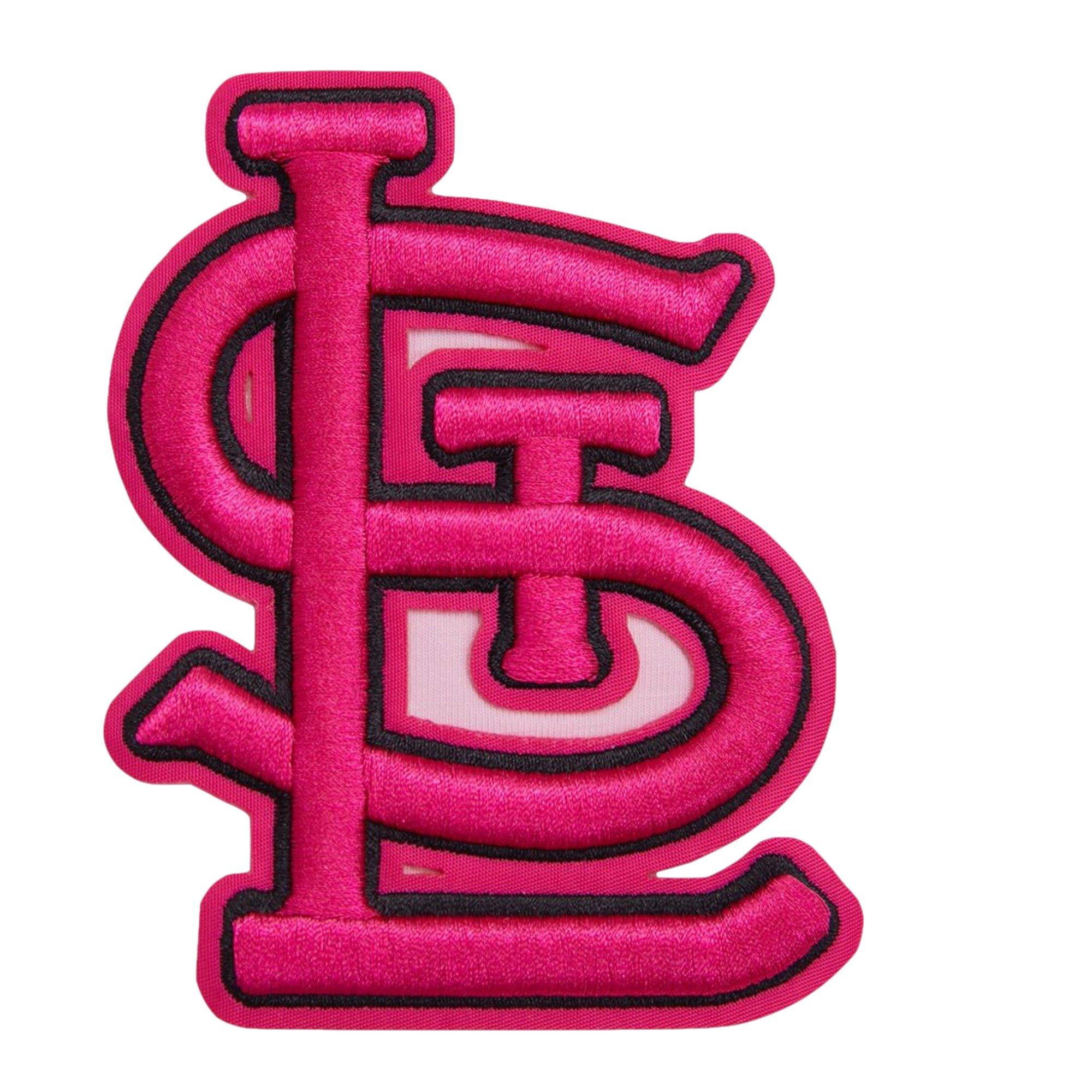 Pro Standard Men's St. Louis Cardinals MLB Confetti Short Sleeve Tee-Pink - PINK Thumbnail View 5