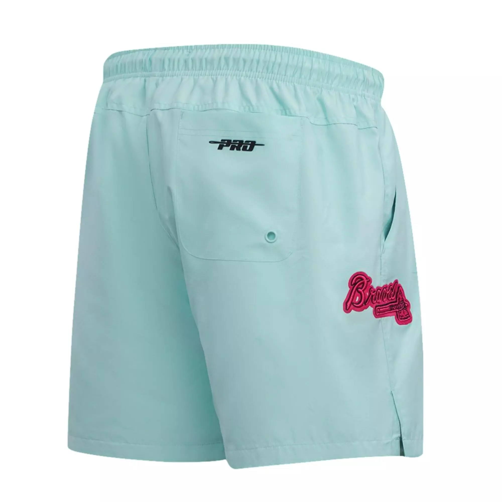 Pro Standard Men's Atlanta Braves MLB Confetti Shorts-Mint - MINT