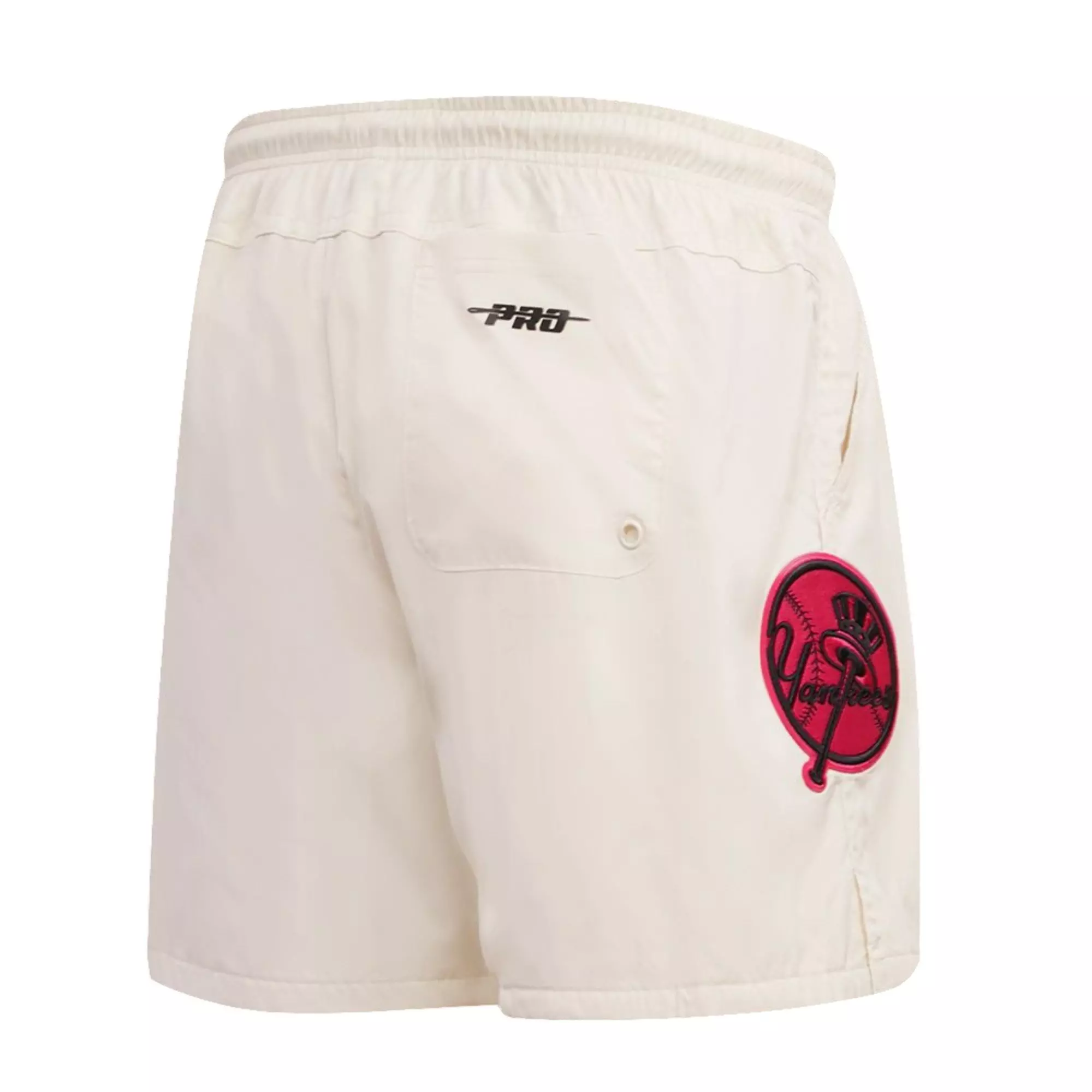 Pro Standard Men's New York Yankees MLB Confetti Shorts-Cream - CREAM