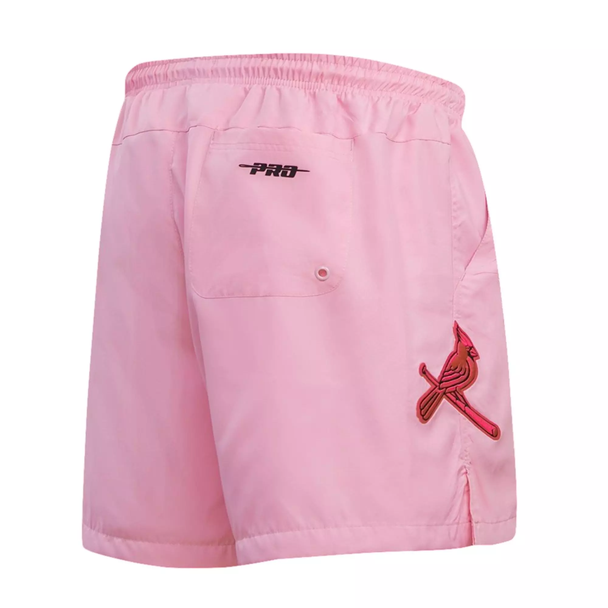 Pro Standard Men's St. Louis Cardinals MLB Confetti Shorts-Pink - PINK