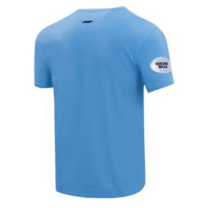 Pro Standard Men's Chicago Bulls Retro 9 "Powder Blue" Short Sleeve Tee-Blue