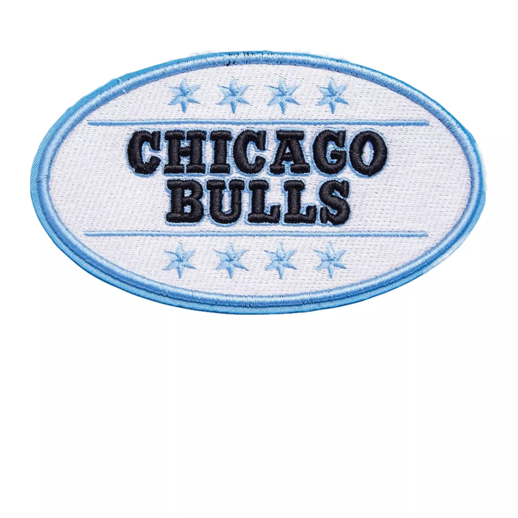 Pro Standard Men's Chicago Bulls Retro 9 "Powder Blue" Short Sleeve Tee-Blue - BLUE