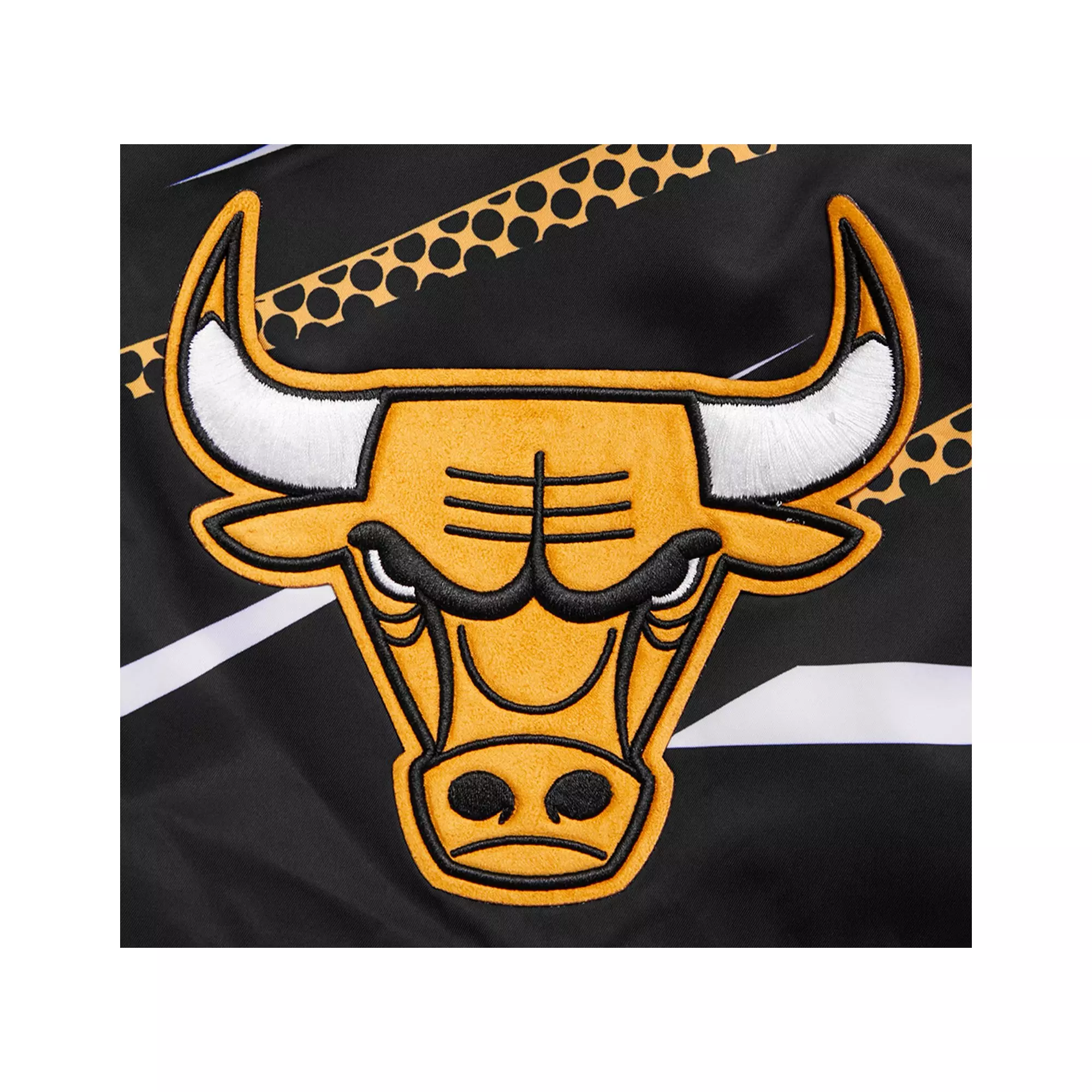 Pro Standard Men's Chicago Bulls Retro 1 "Yellow Ohcre" Shorts - BLACK/YELLOW