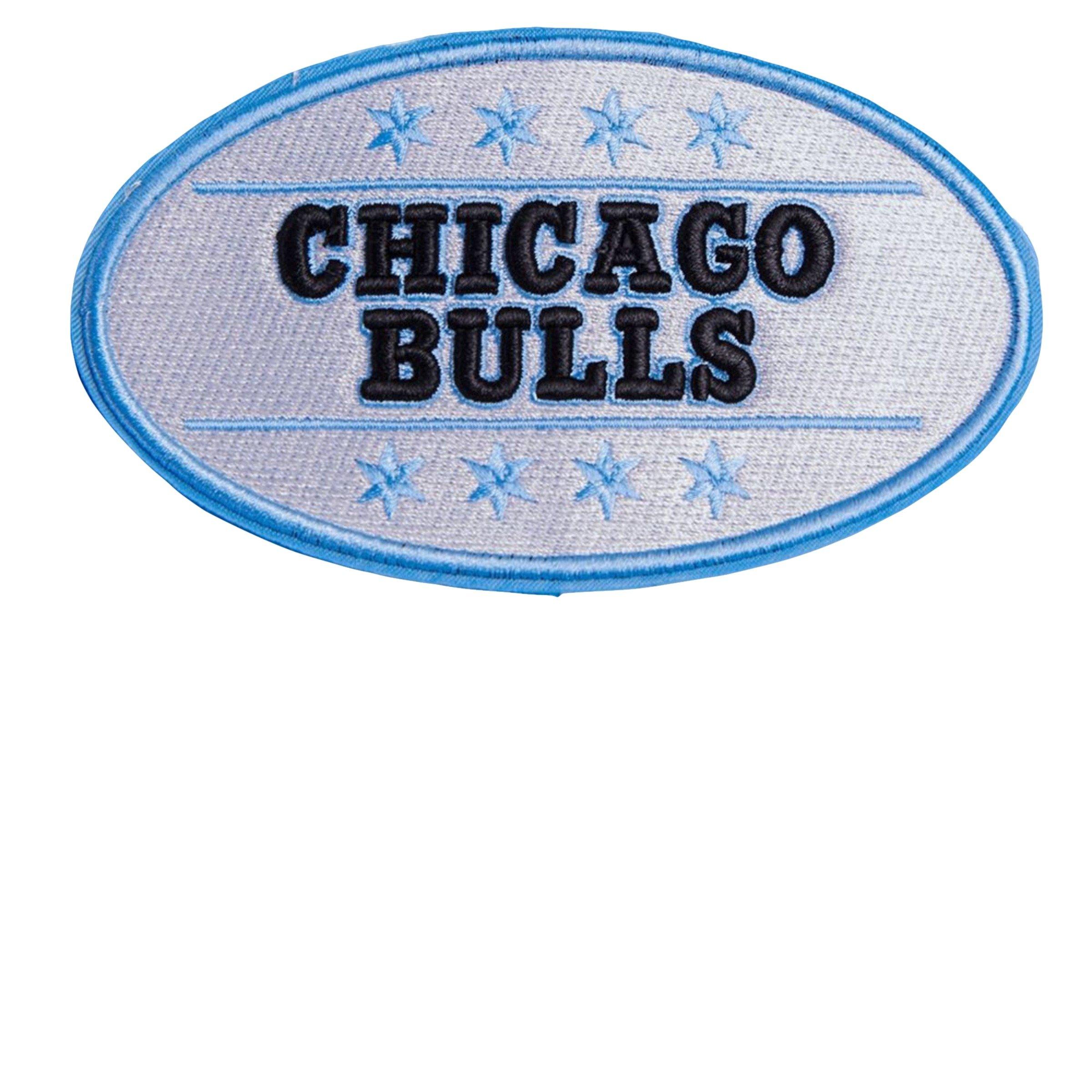 Pro Standard Chicago Bulls Retro 9 "Powder Blue" Snapback-White/Blue - WHITE Thumbnail View 5