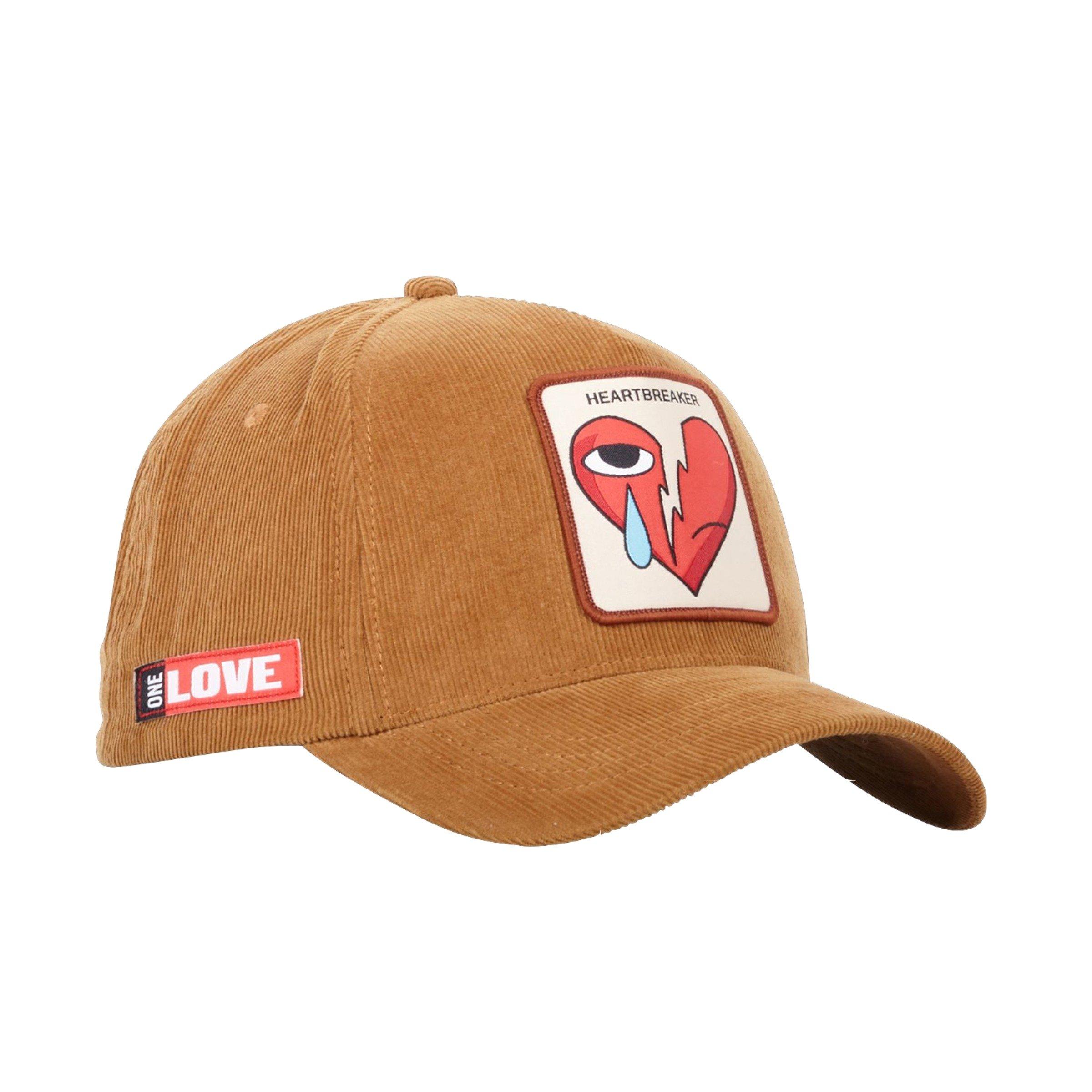 Capslab Heart Breaker Corduroy Snapback-Tan - TAN Thumbnail View 2