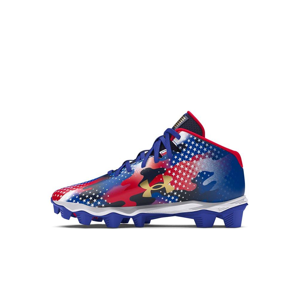 Under Armour Spotlight 4 RM Jr  Preschool Boys' "USA" Football Cleat